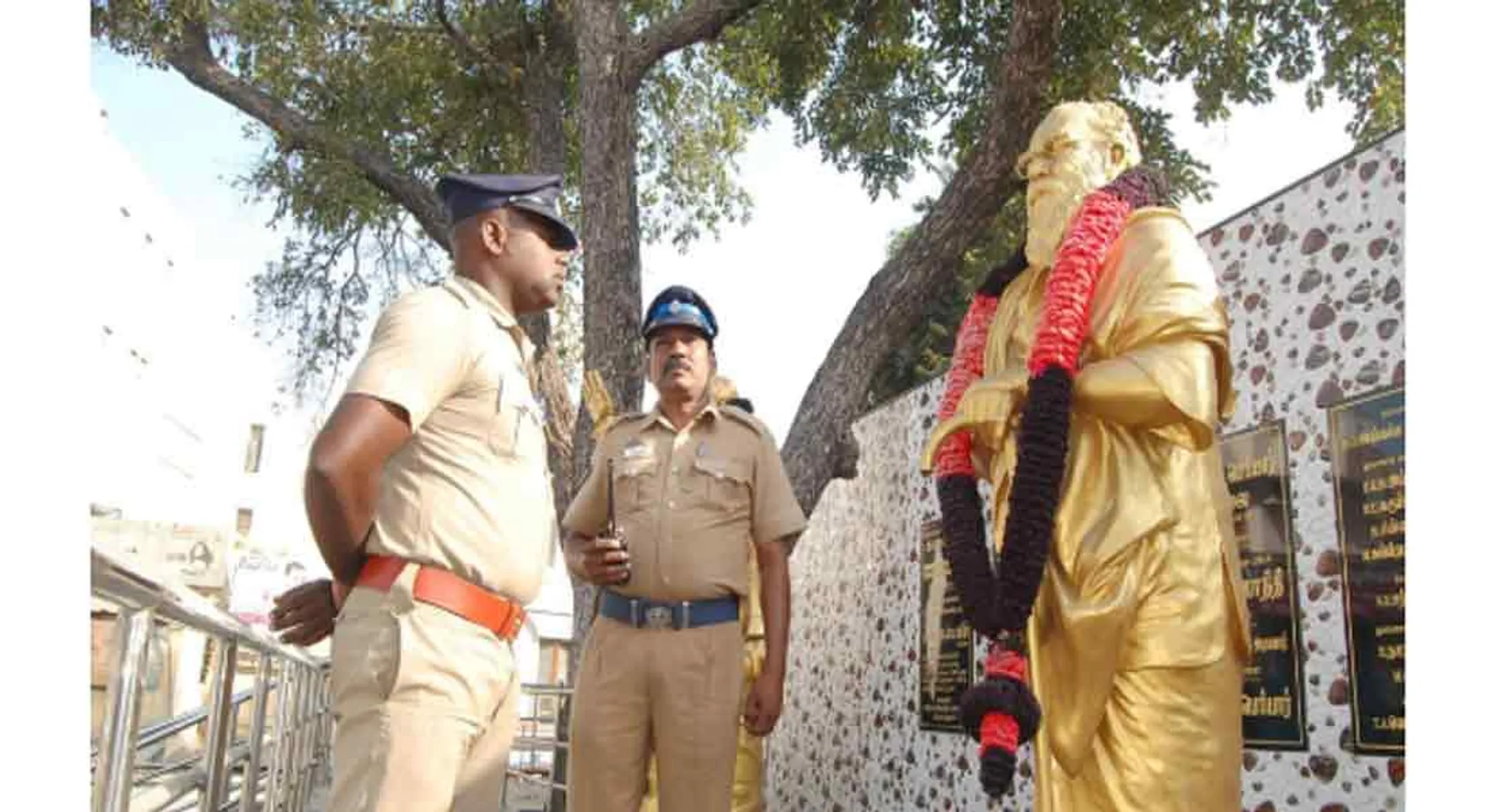 The Periyar statue will be secured until further orders