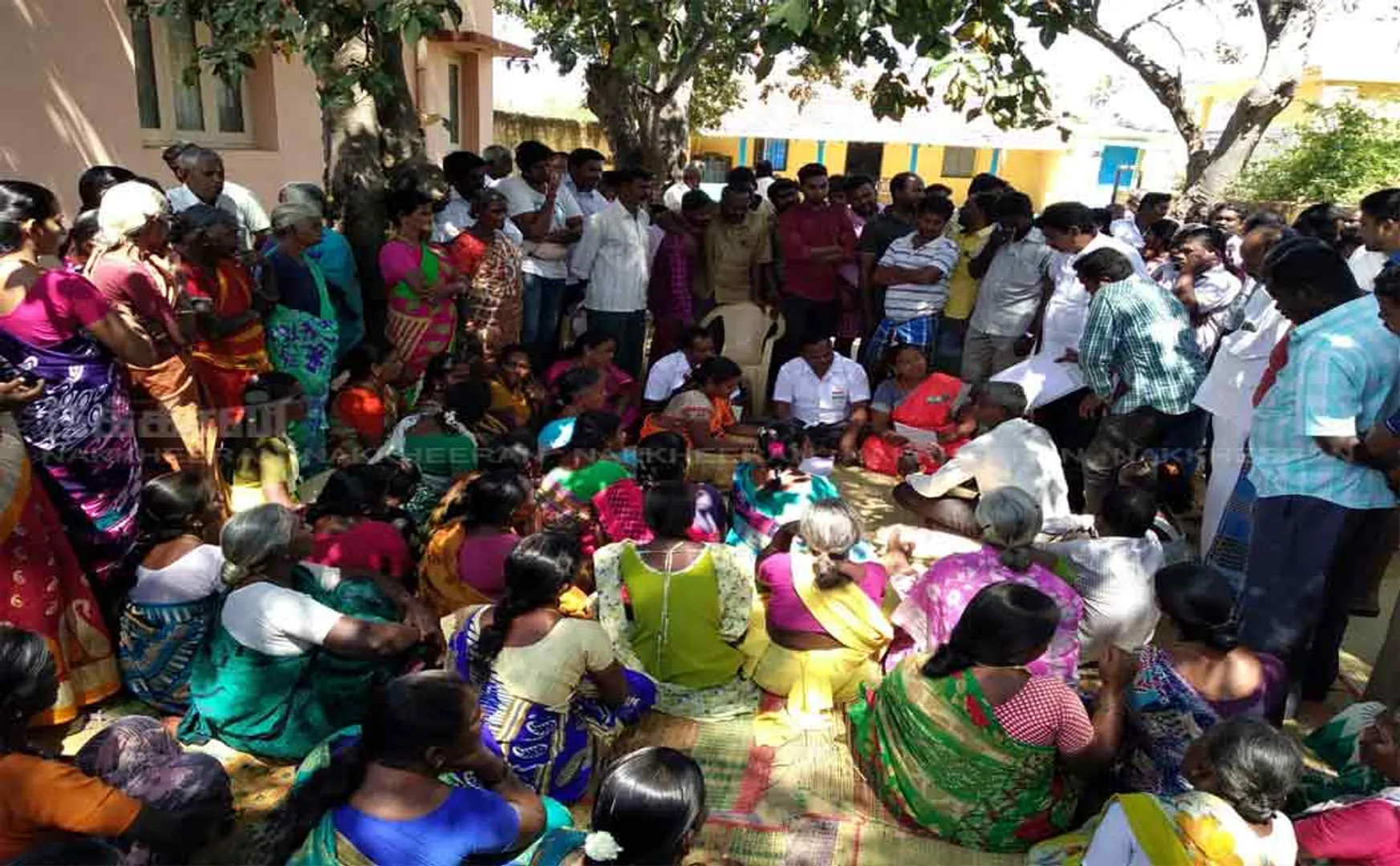 republic day grama sabha meeting salem district peoples and officers 