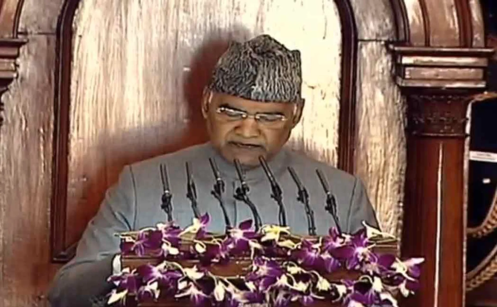 ramnath kovind speech at budget session
