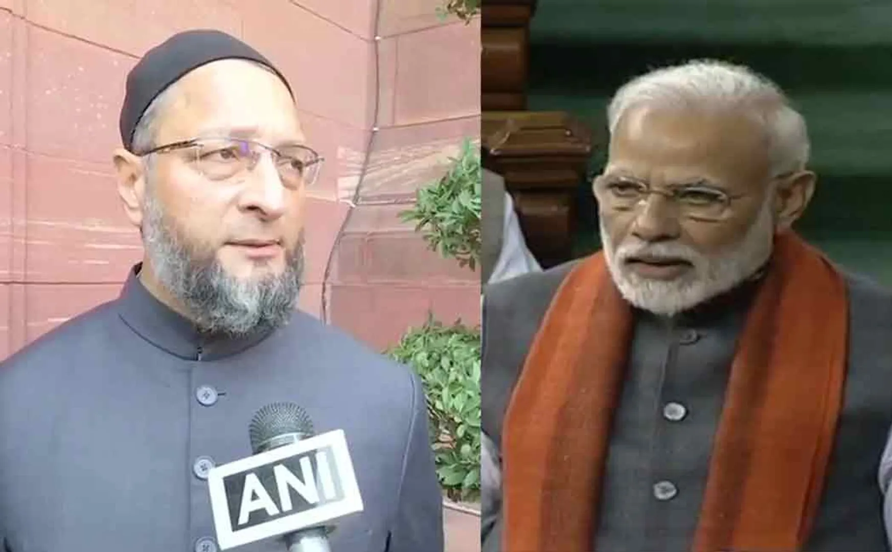 owaisi about bjp announcement on ram mandhir 