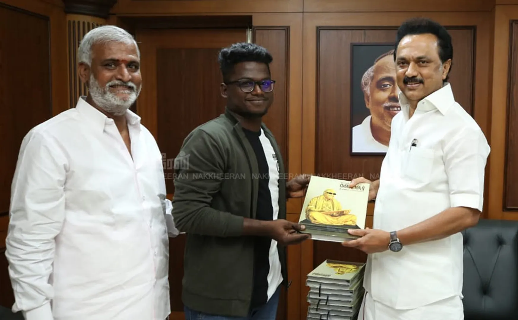 MK Stalin congratulates the rap singer on his way home