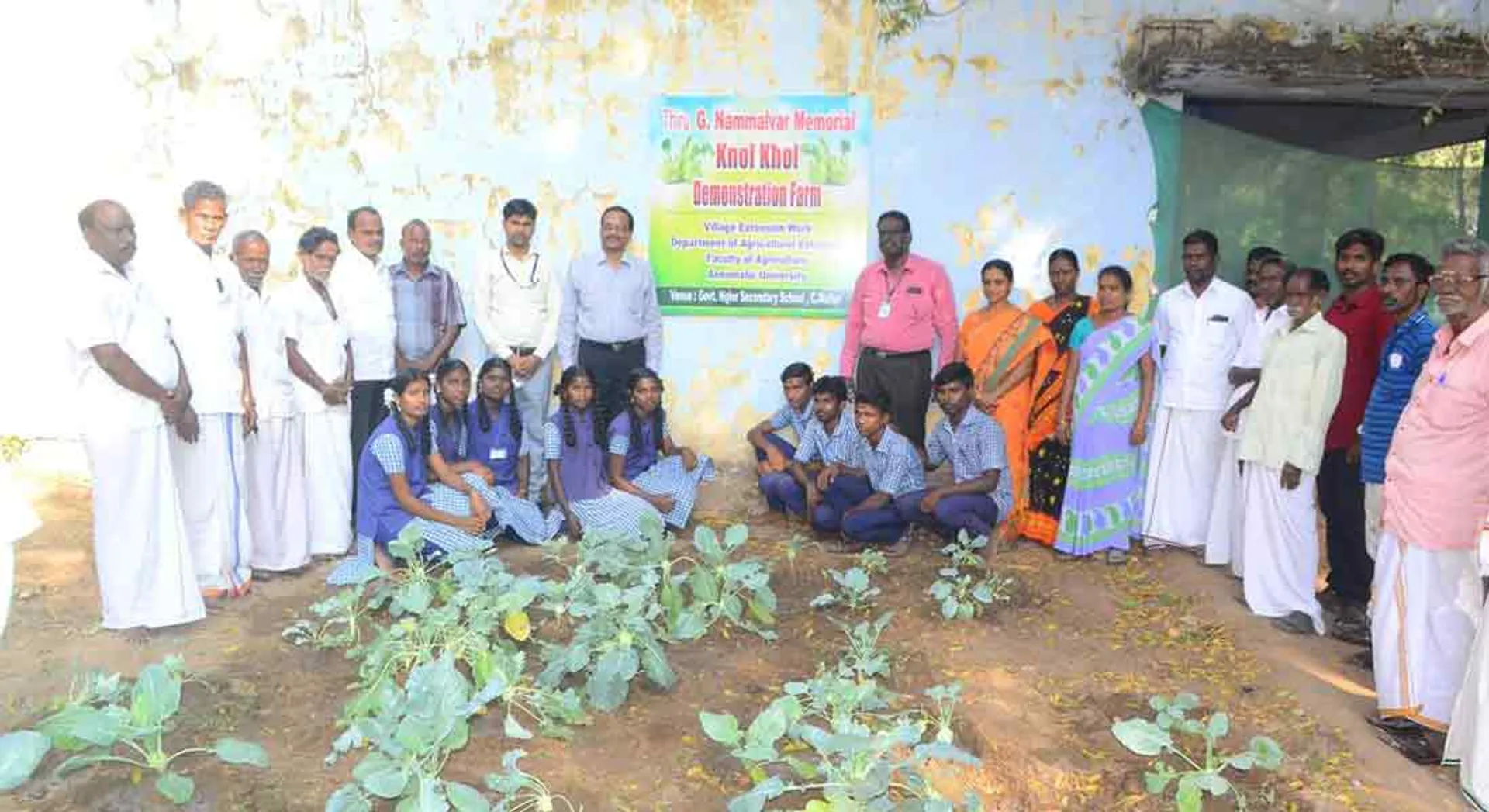 Inauguration of Farming Process for Farmers