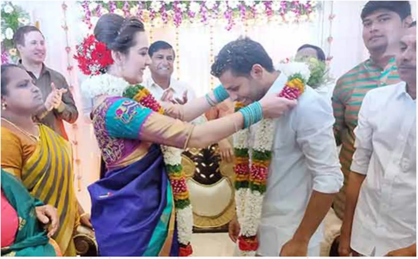 Namakkal engineer married Sweden woman