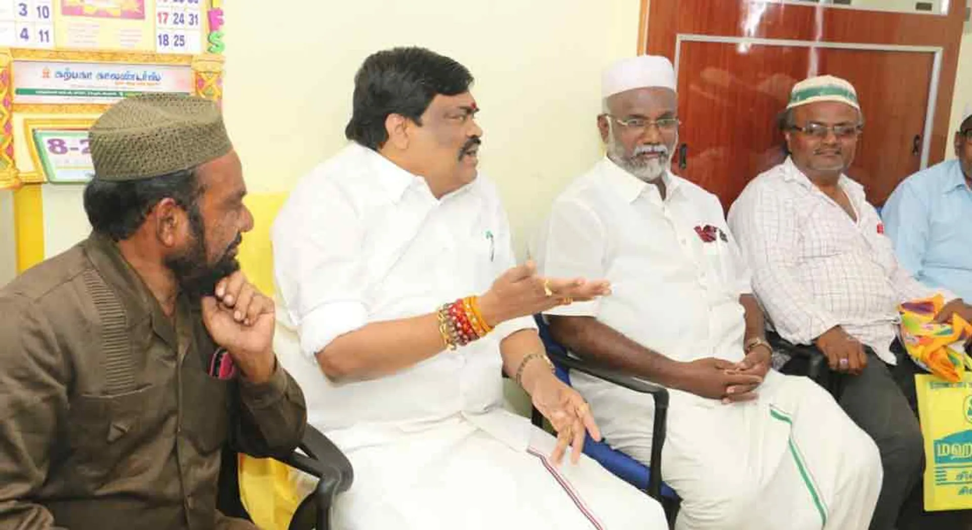 We will support you forever! " - Indian National League executives meeting KD.Rajendrapalaji!