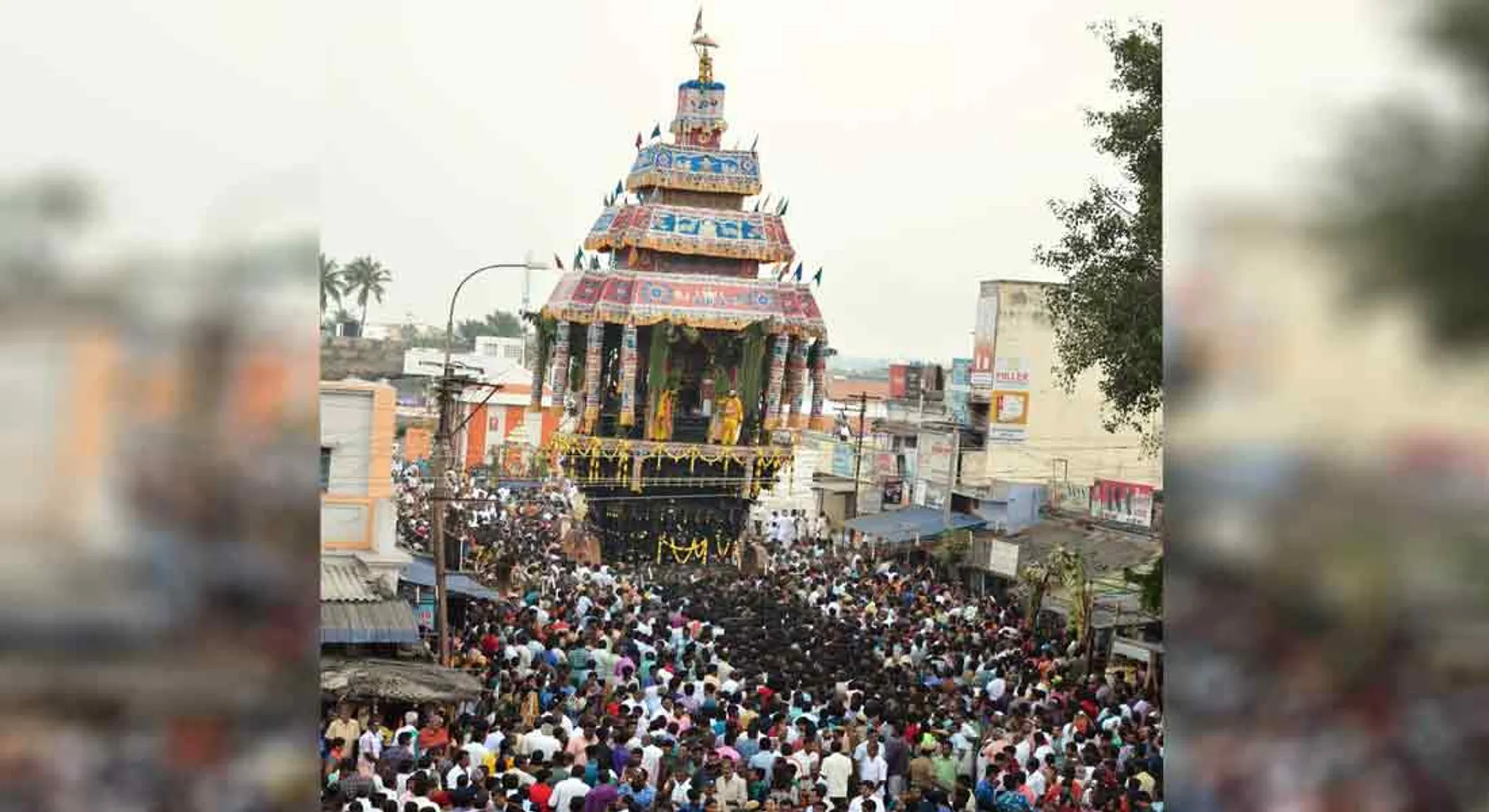  Thaipoosam chariot festival in Chennimalai