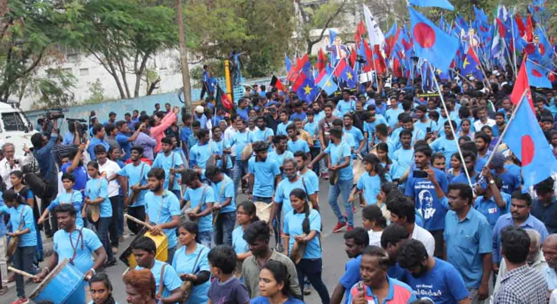  Blue Shirt Rally at Kovai... (pics)
