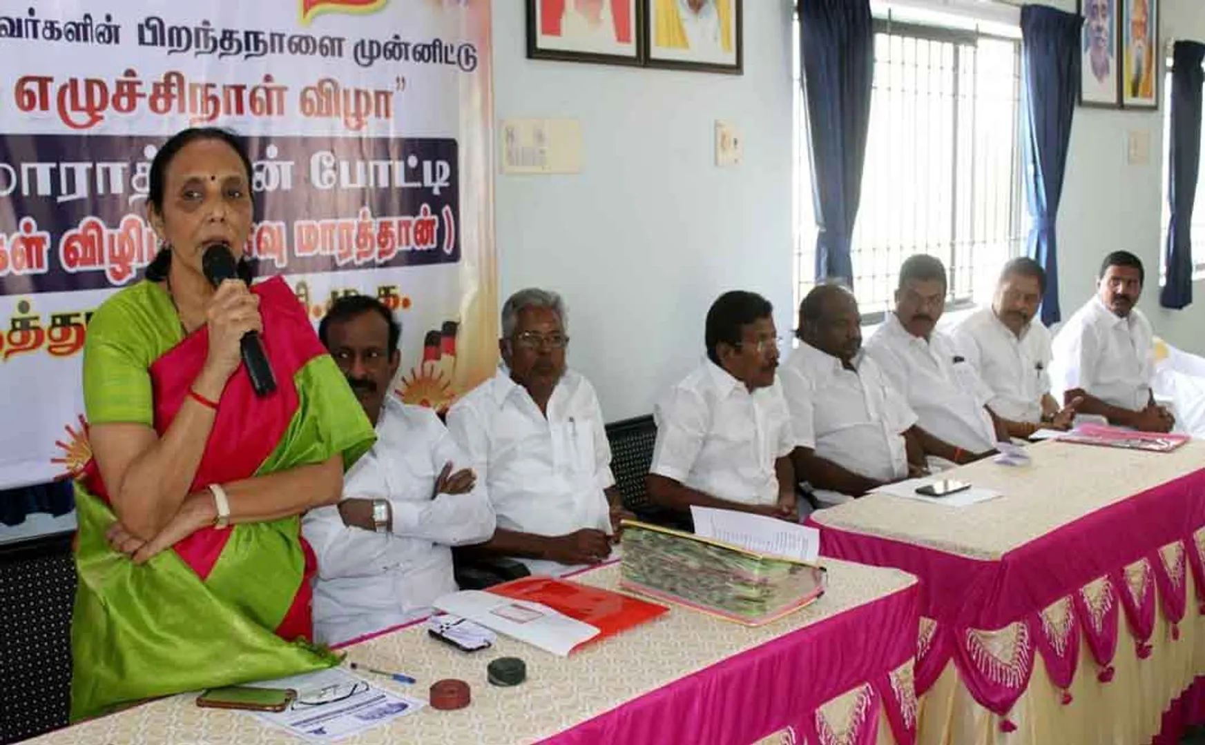 dmk party president mk stalin birthday Awareness Marathon Competition ...