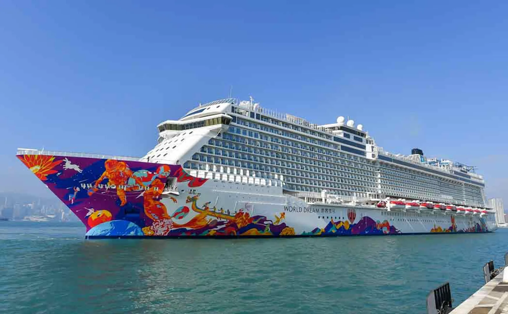 people in world dream cruise set free
