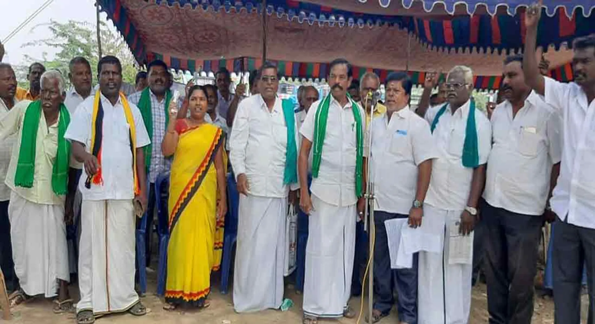  26 villages changing the border ... !! Farmers in struggle ... !!