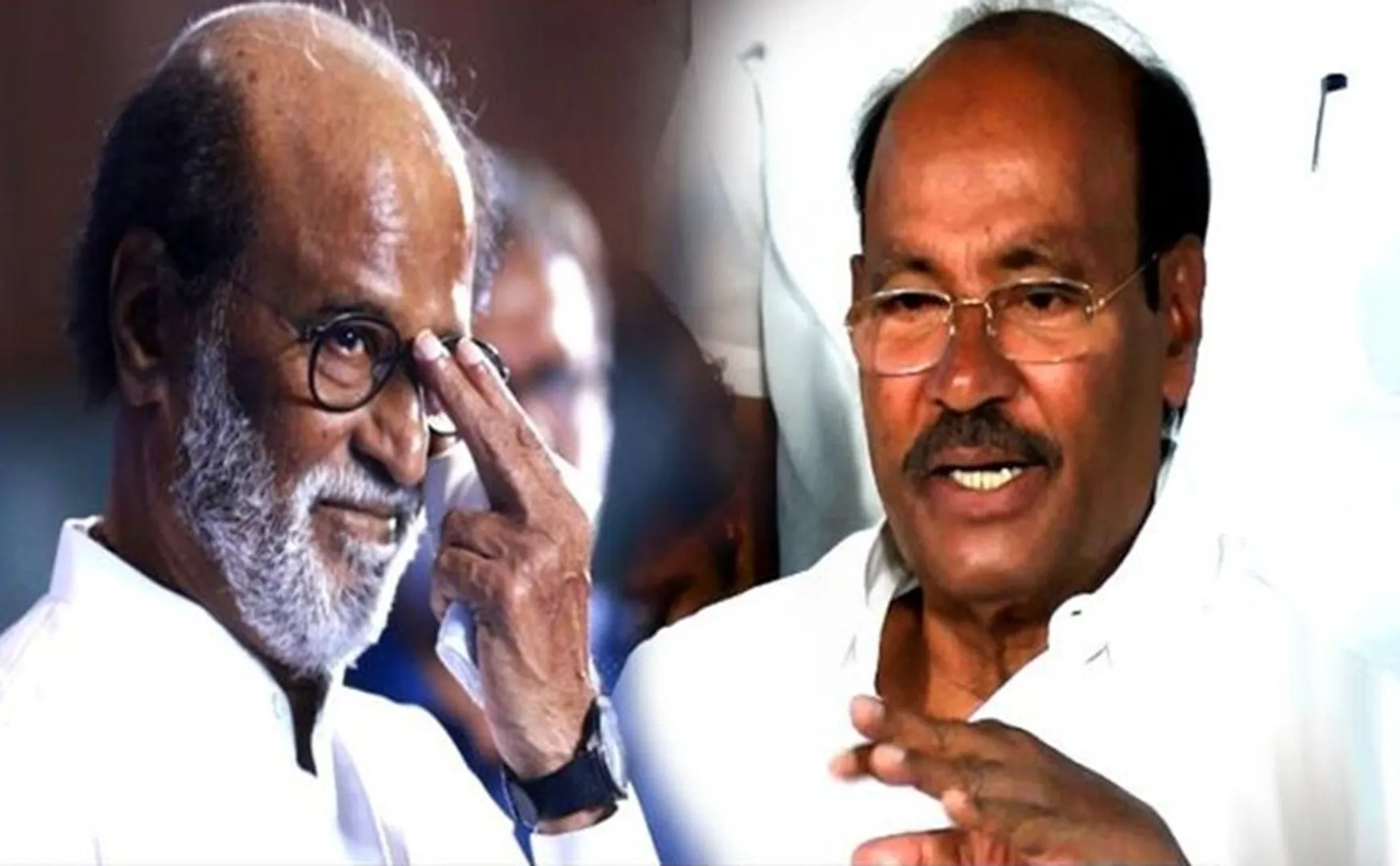 DMK MP tweet about rajinikanth and ramadoss 