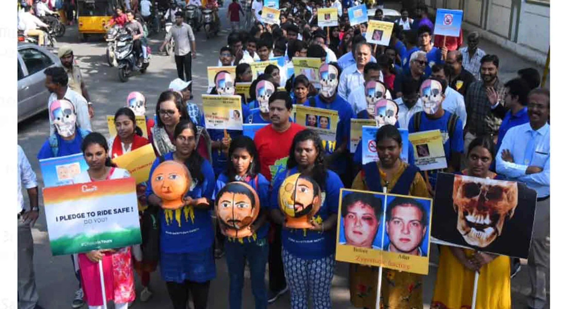  Awareness rally organized by Indian Facial Surgeon Association
