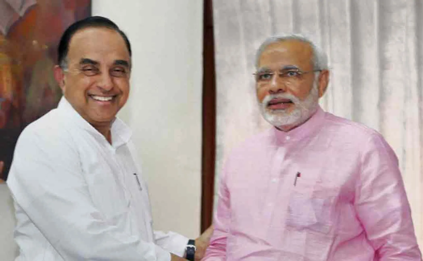 subramanian swamy about air india 