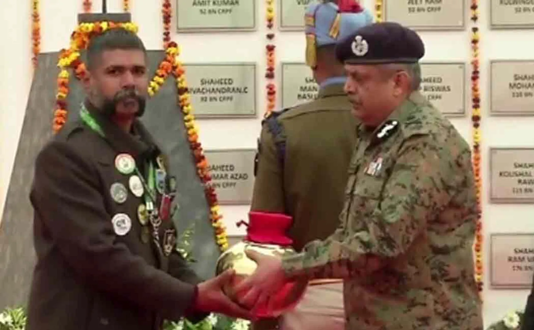 umesh gopinath pays tribute to pulwama soldiers in a epic way