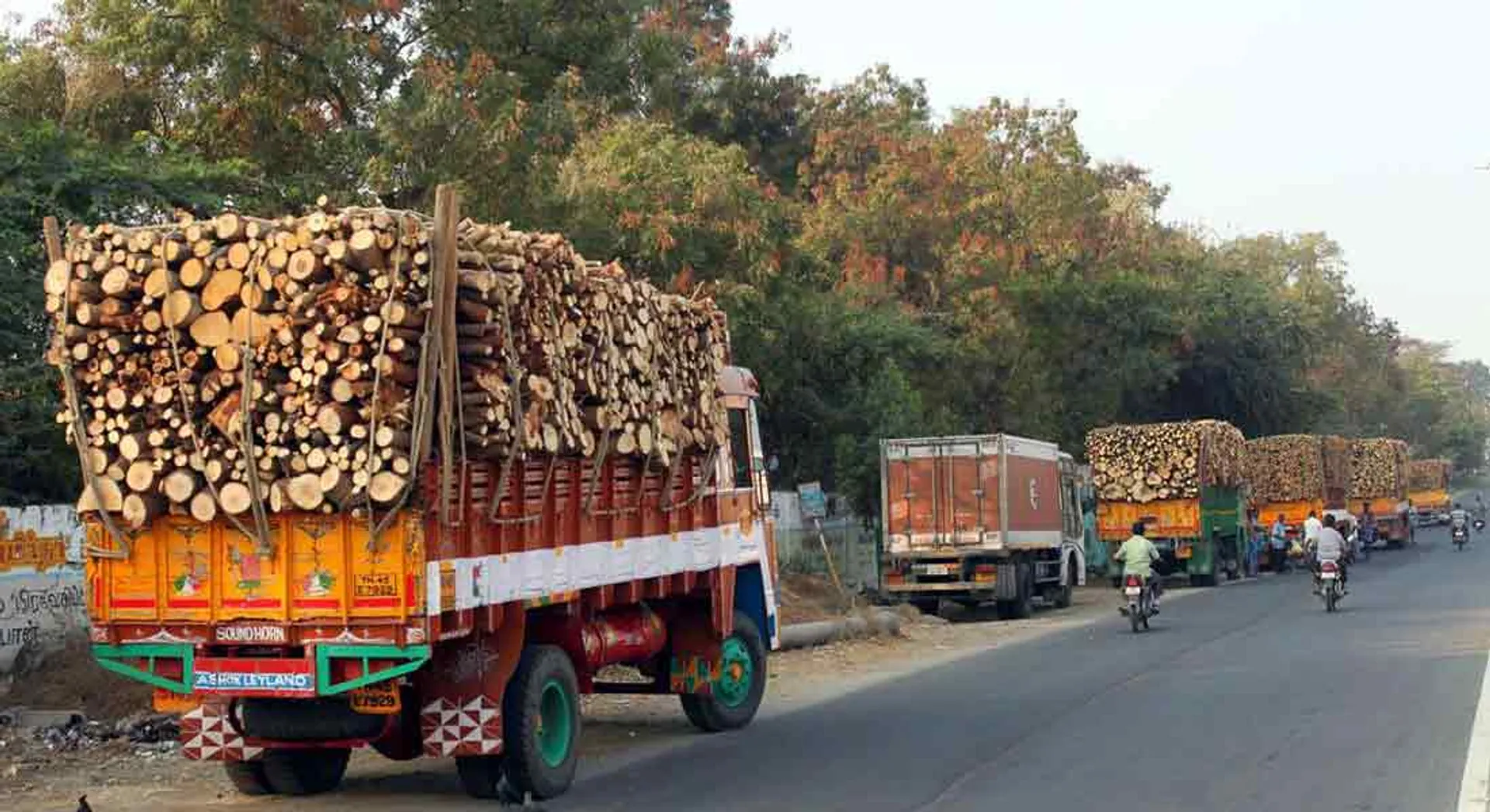Lorry drivers crying in agony !!