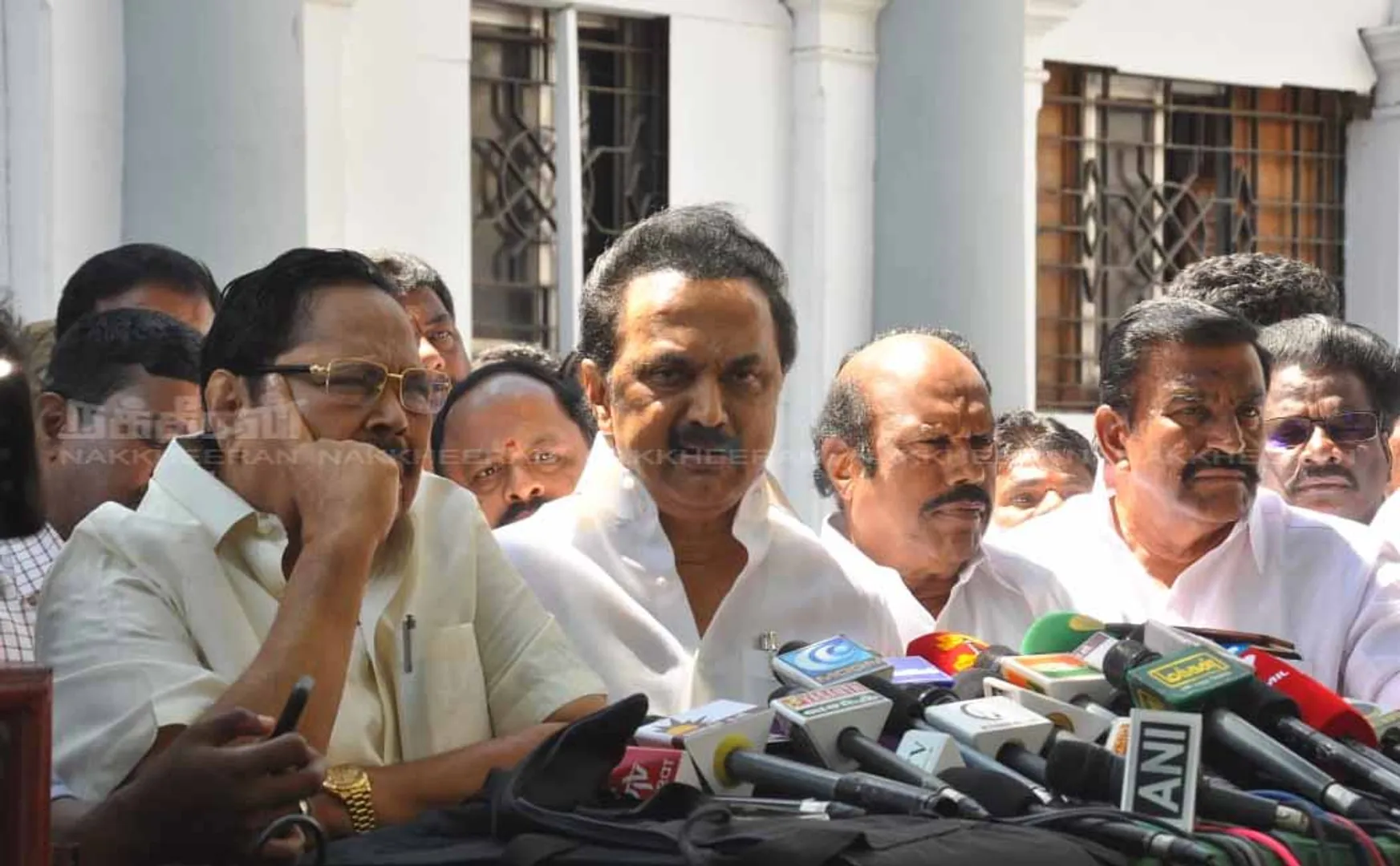 TN ASSEMBLY SPEAKER DMK MK STALIN PRESS MEET 