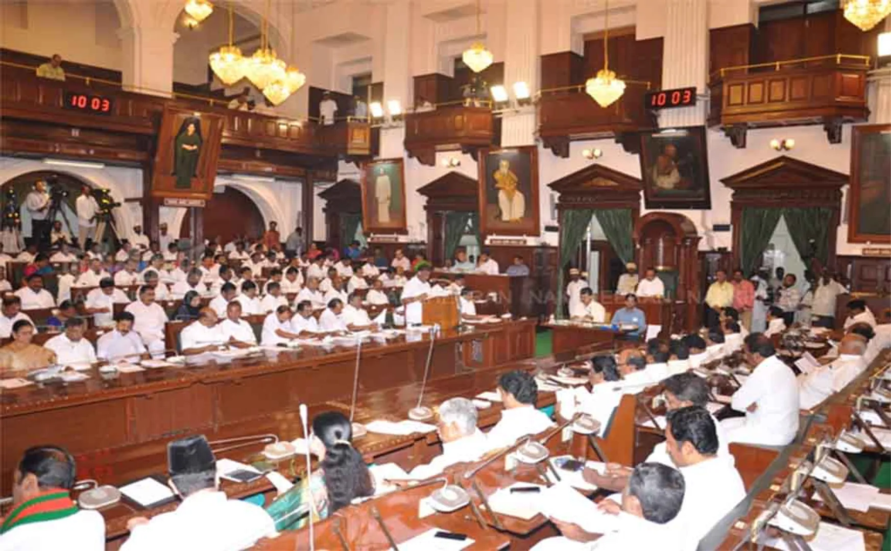  tn assembly second day Agriculture Zone - DMK's Chief Minister's Question