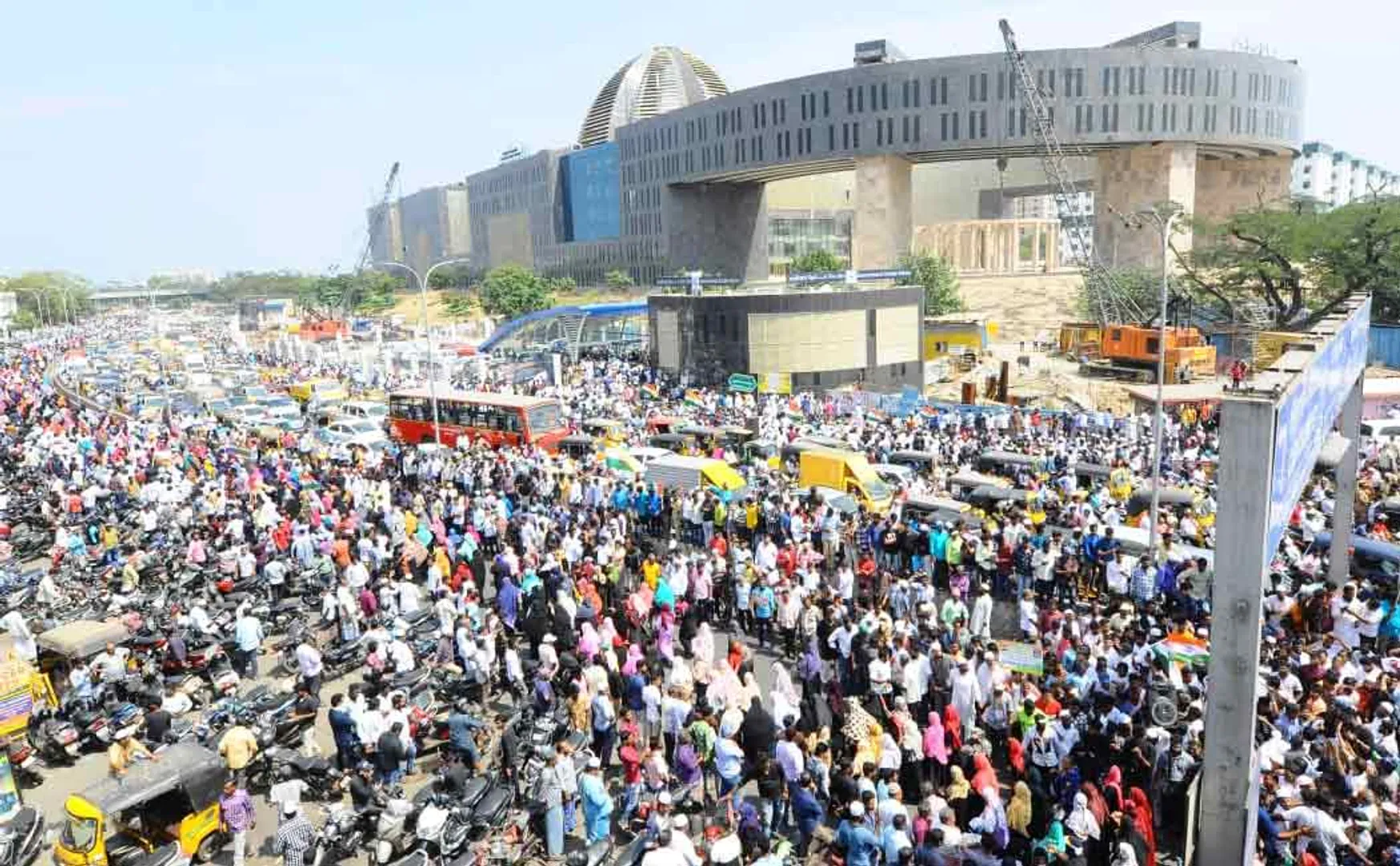 Rally to tamilnadu assembly