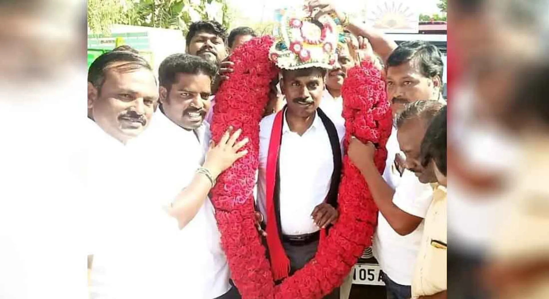 AV Velu's son's birthday ... Praised as future MLA !!