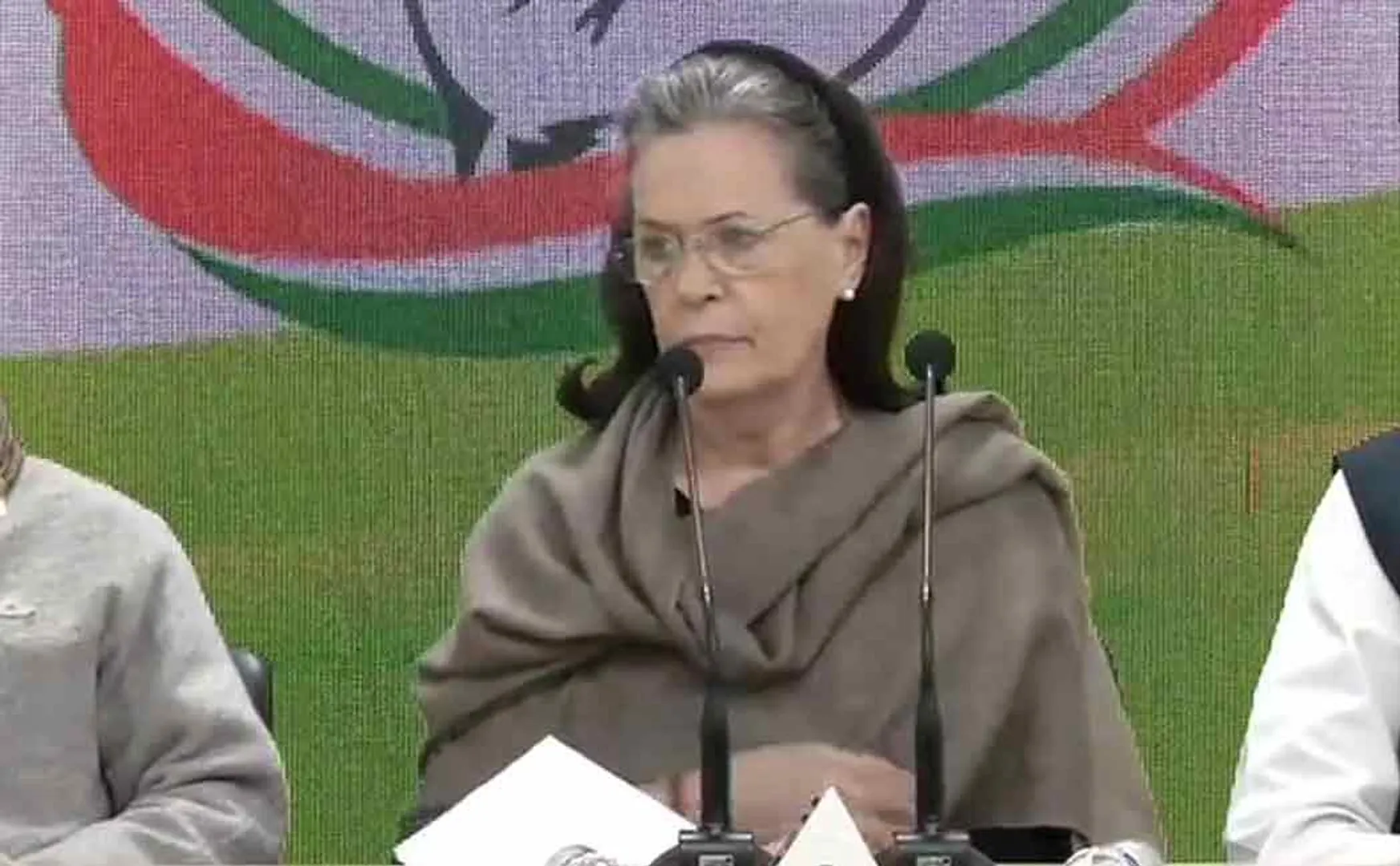 sonia gandhi about delhi caa issue