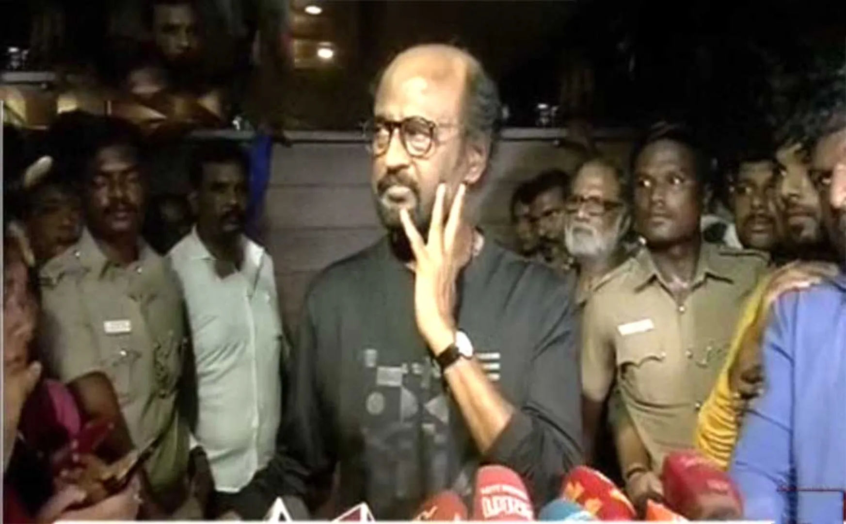 delhi caa issues actor rajini kanth press meet 