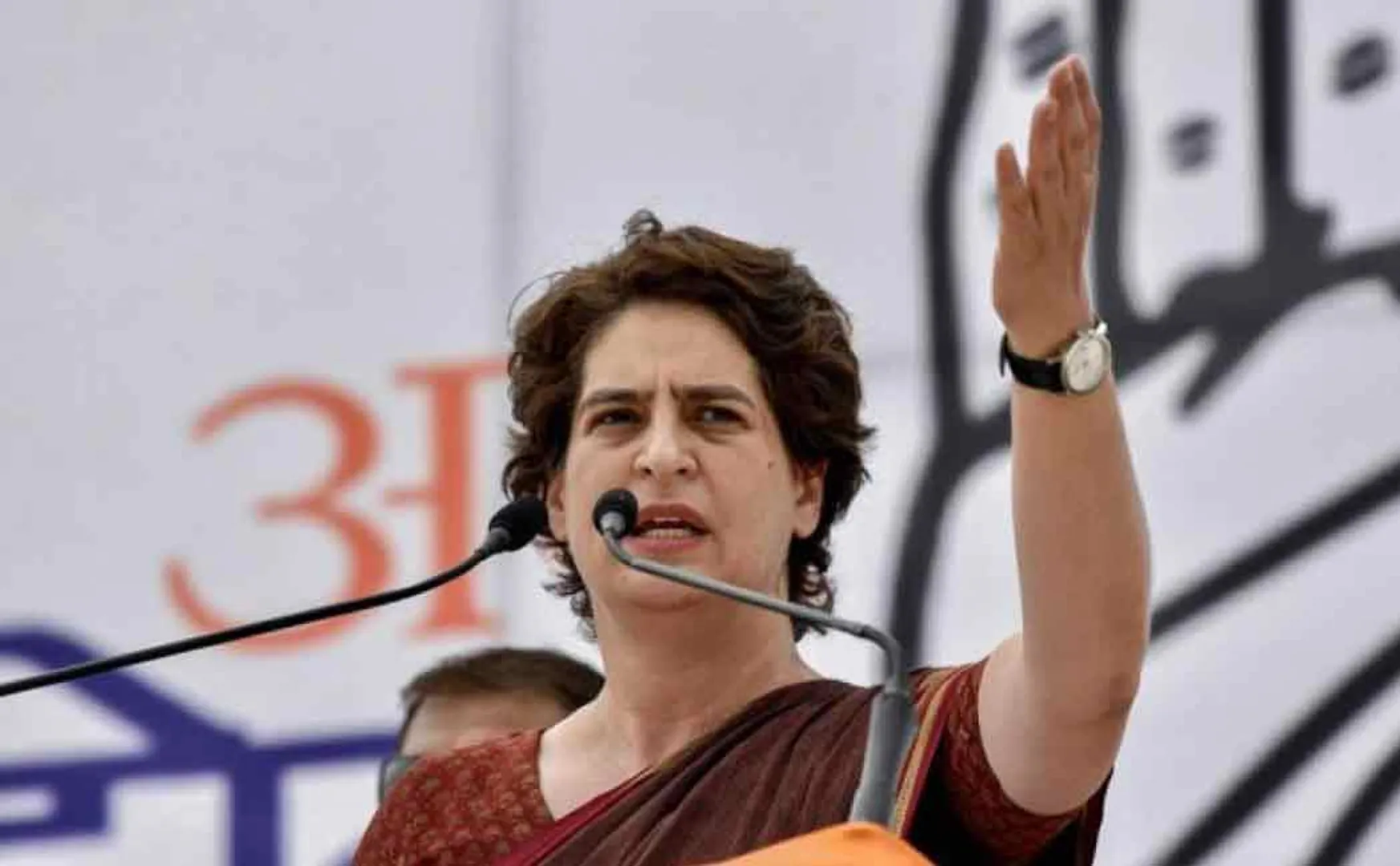 priyanka gandhi on justice muralidar transfer