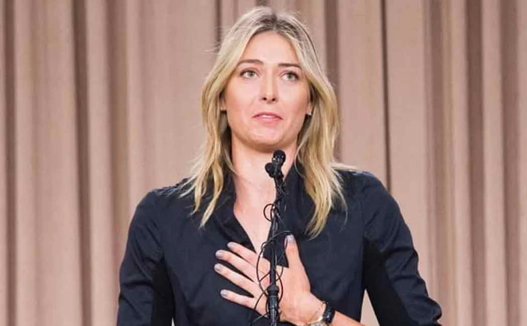 maria sharapova says goodbye to tennis