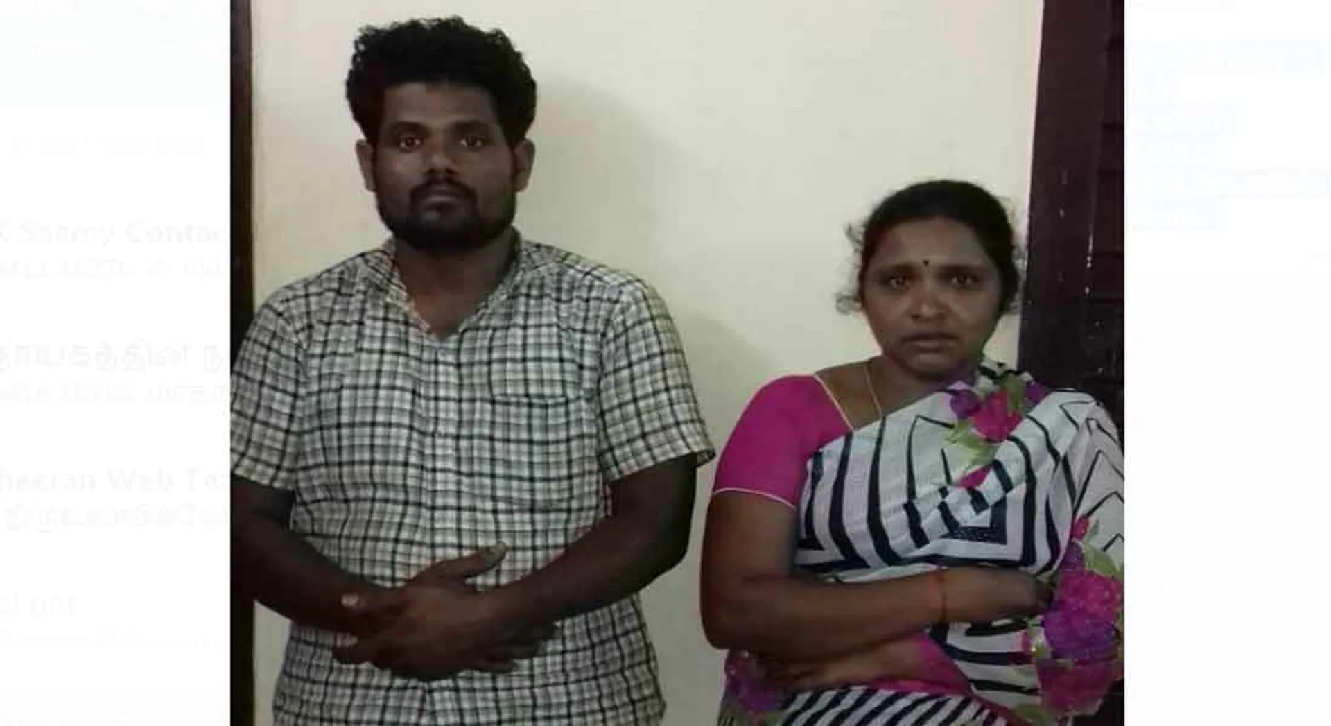 Husband and wife arrested for selling ganja