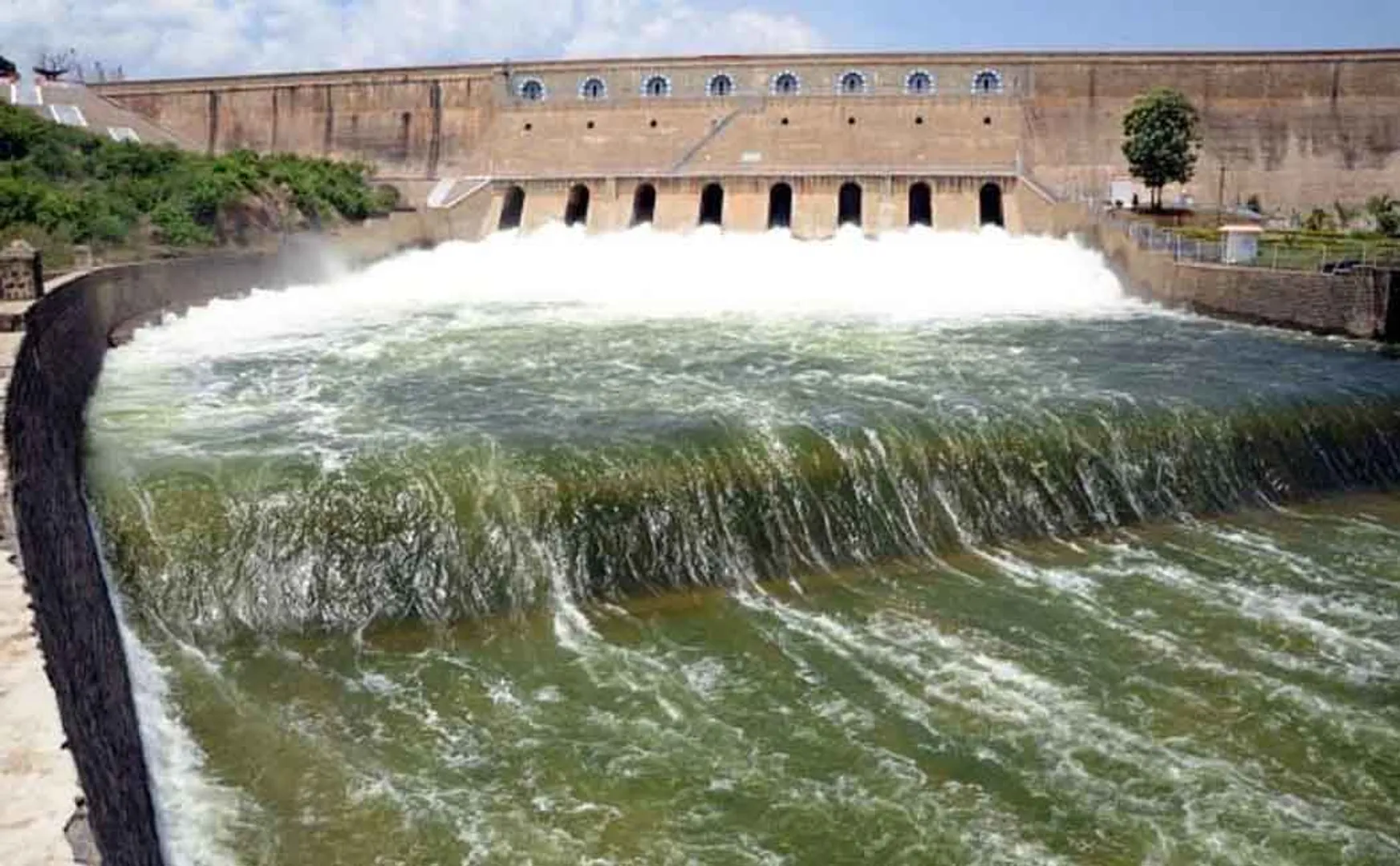 karnataka dam water released mettur released 