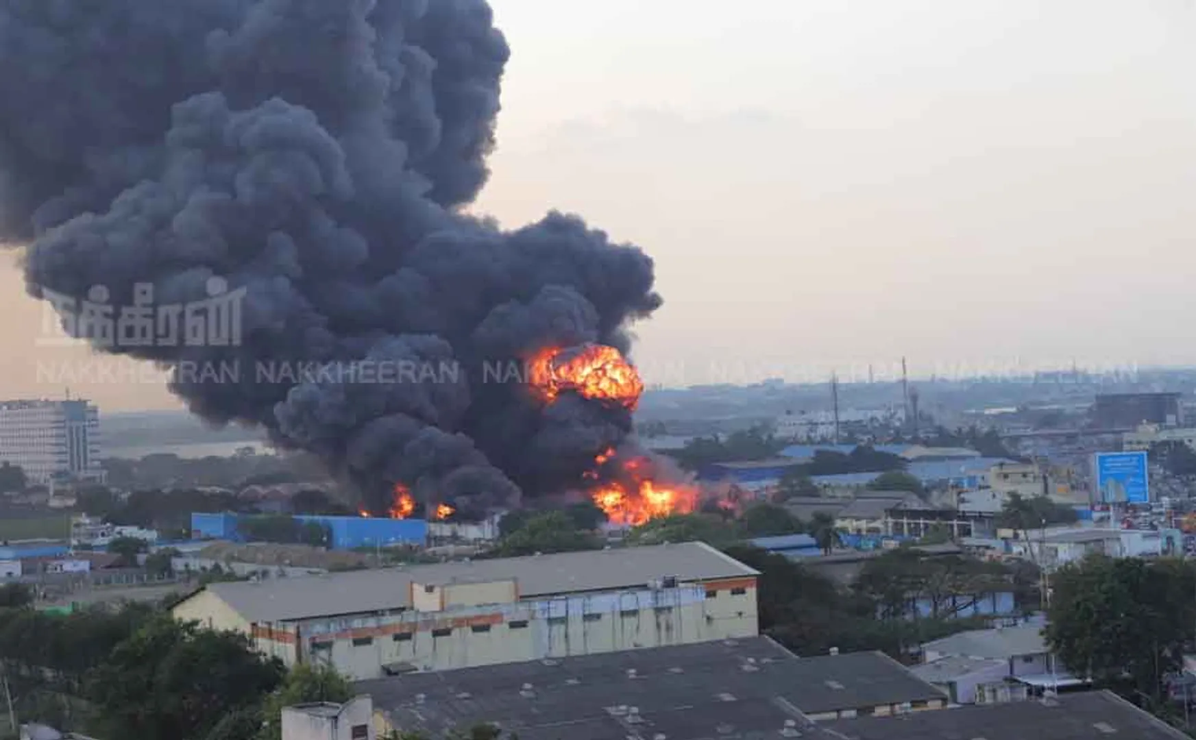 chennai district madhavaram plant incident 