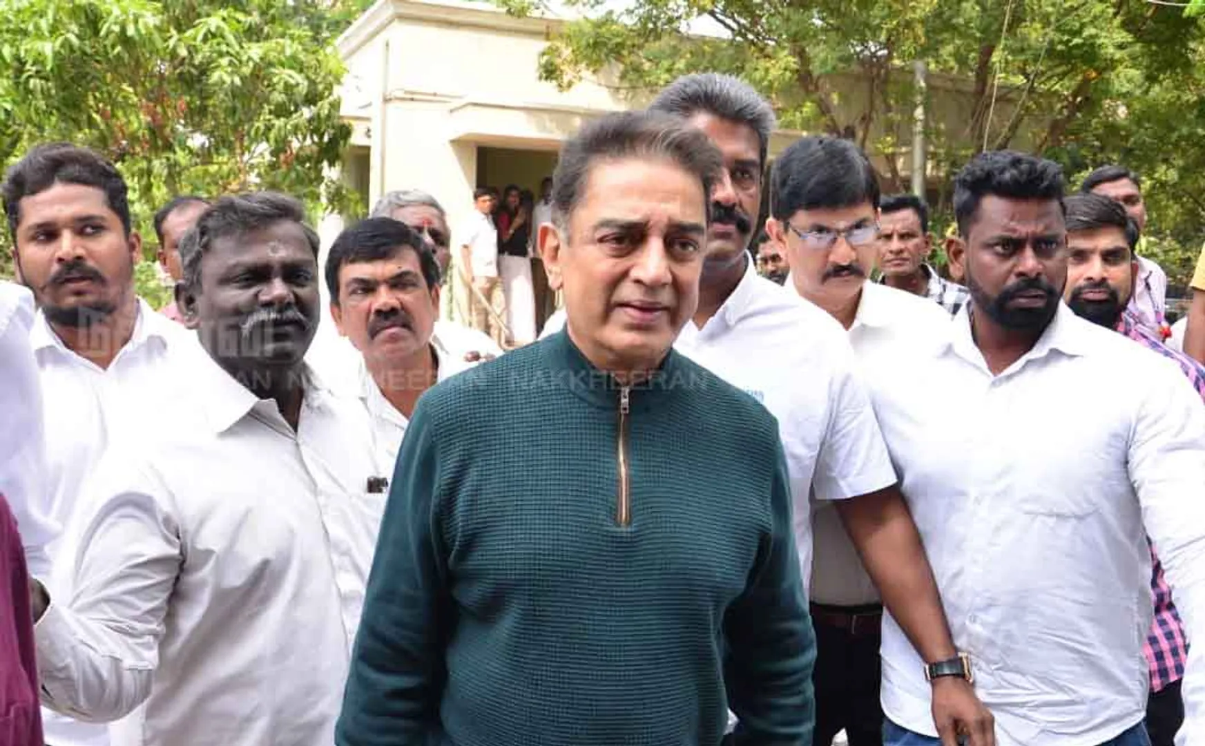 INDIAN 2 FILM SHOOTING INCIDENT ACTOR KAMAL HASSAN GOING TO CBCID OFFICE 