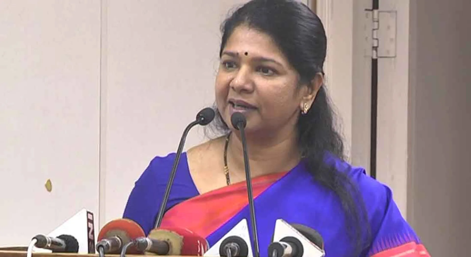 mp kanimozhi speech