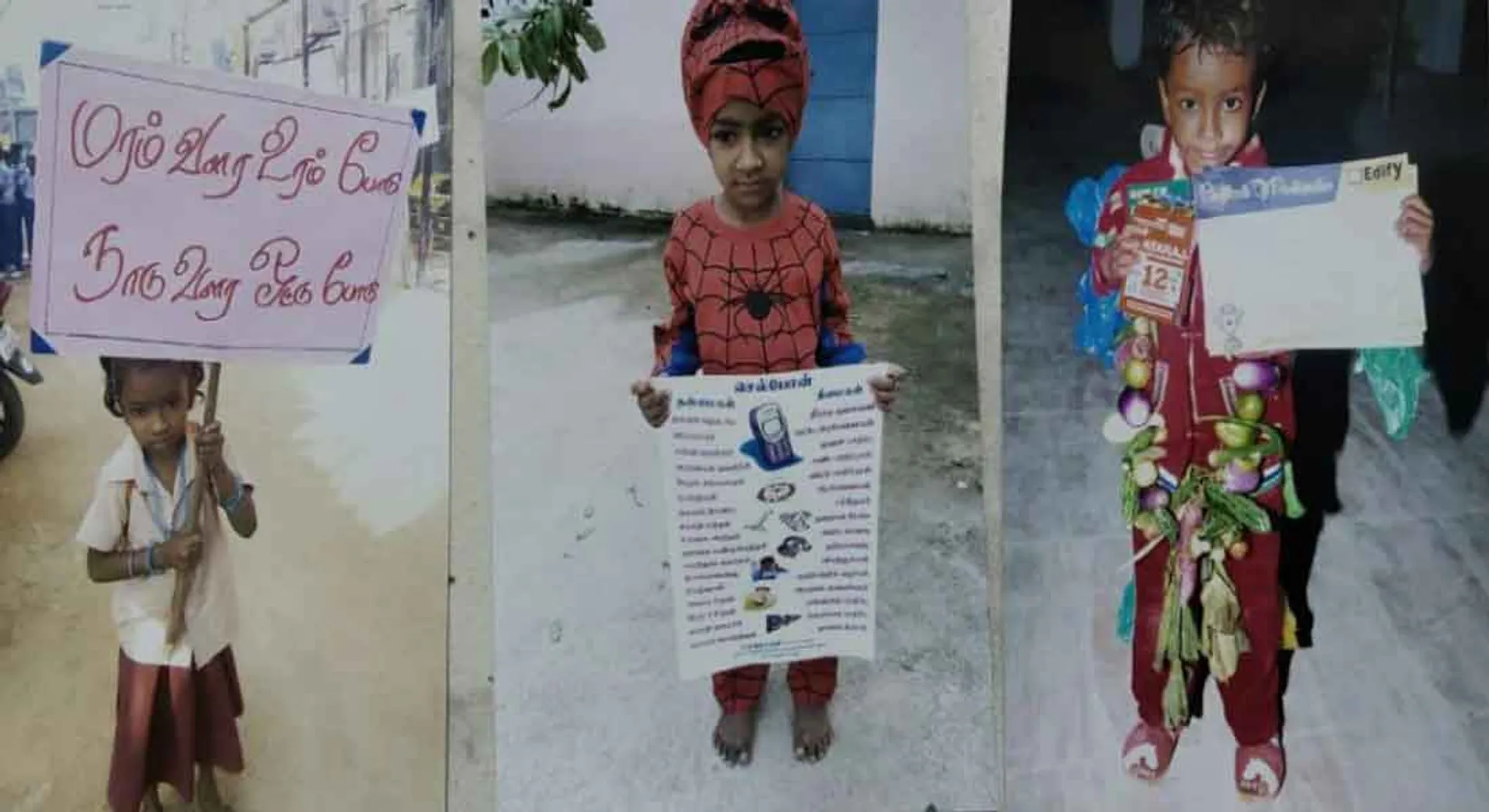 At the age of 9, she is a 4th grade Cuddalore student with state award for improvement of girls