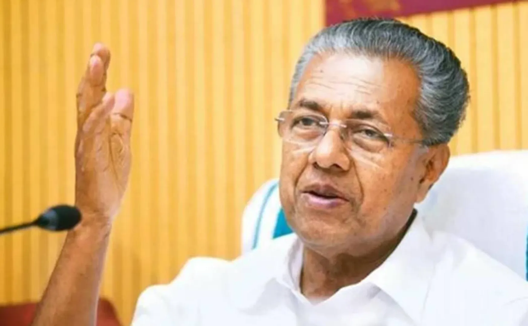 Kerala Chief Minister Pinarayi Vijayan issue 