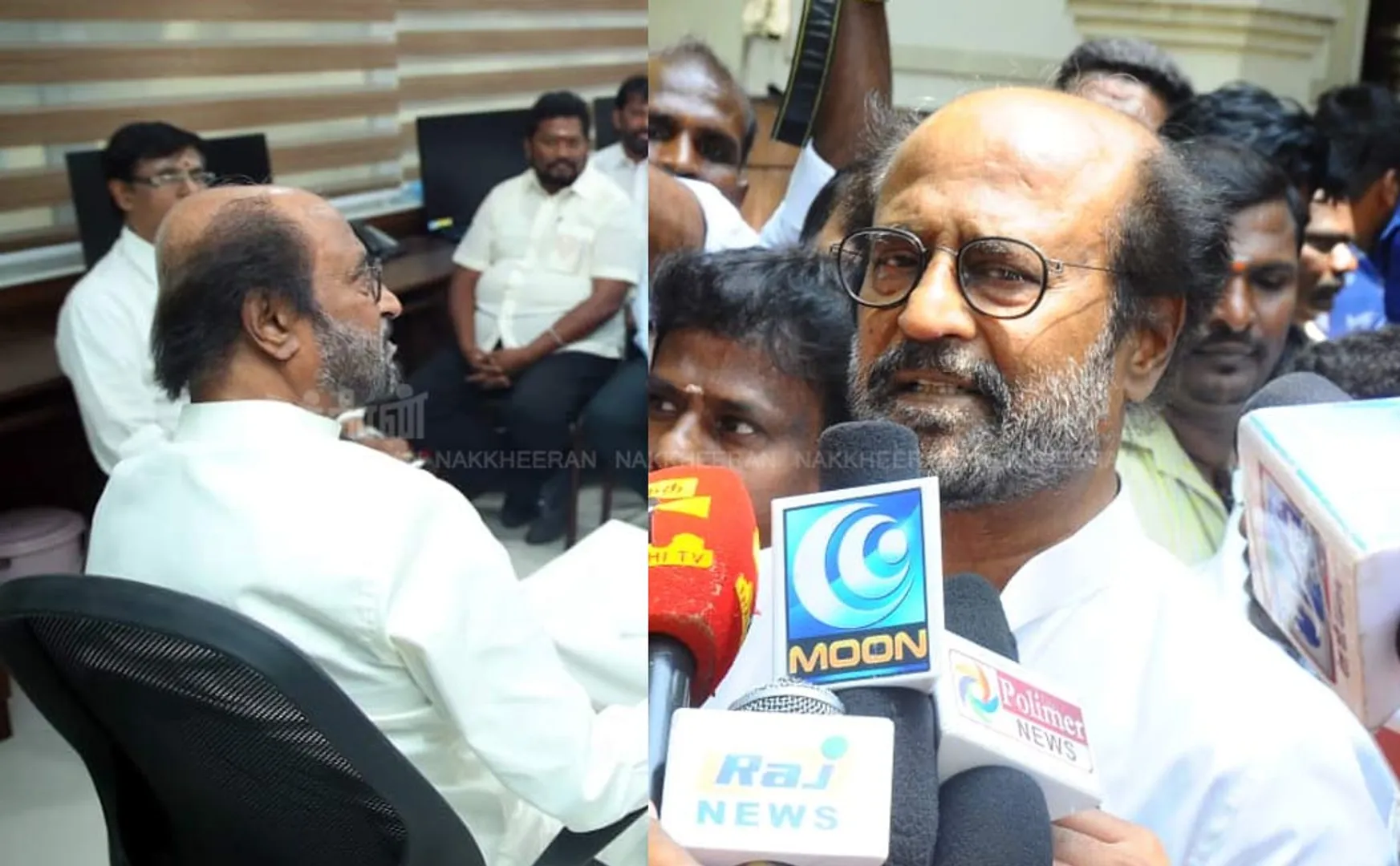 Rajinikanth meeting photos