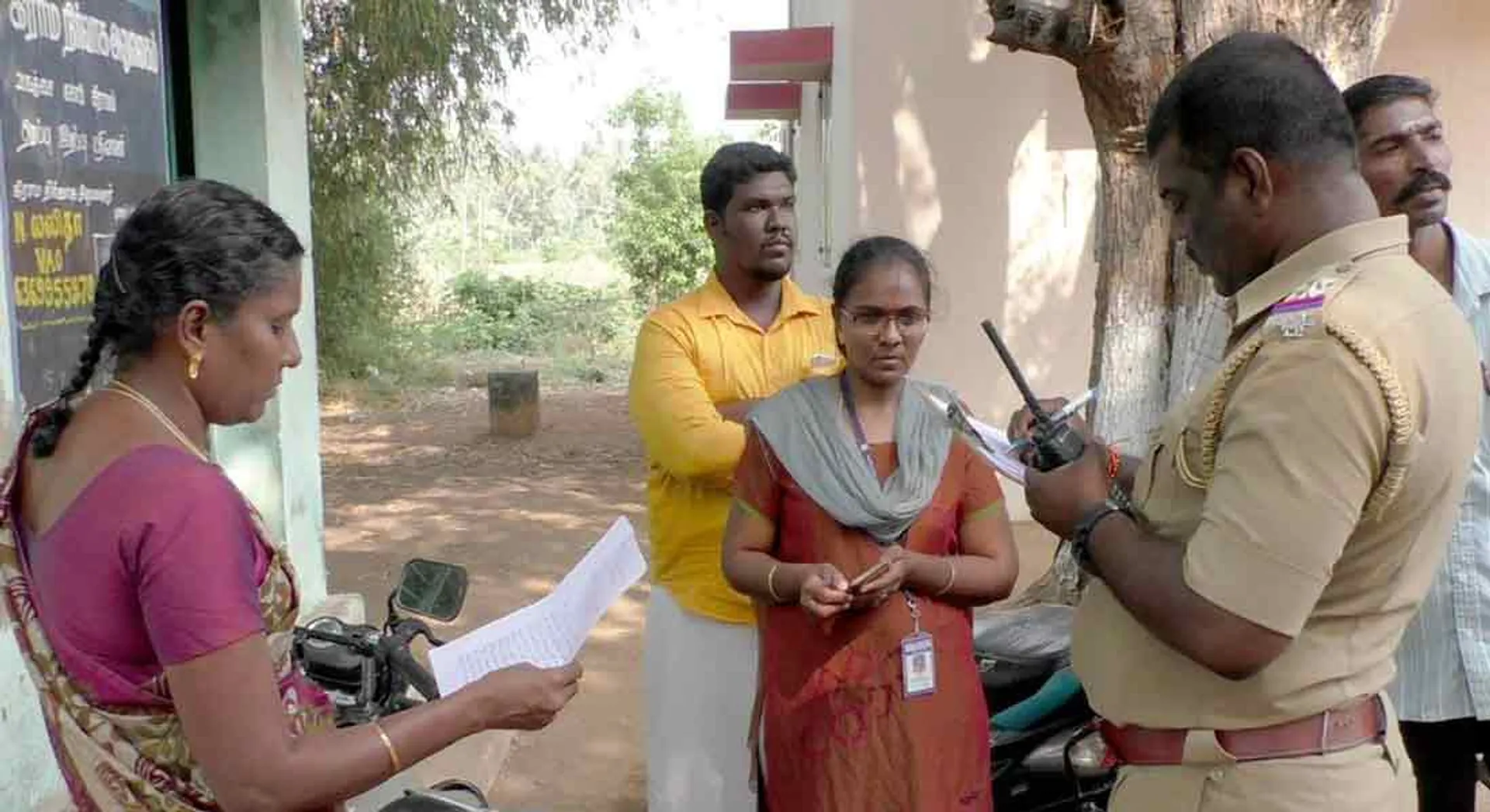 erode incident...Woman VAO threatened by someone