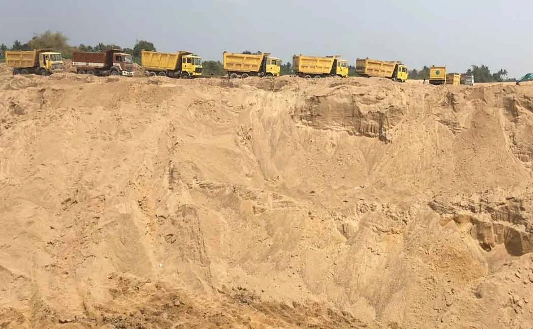 SAND TRICHY MUSIRI CAUVERY DELTA POLICE MONEY 