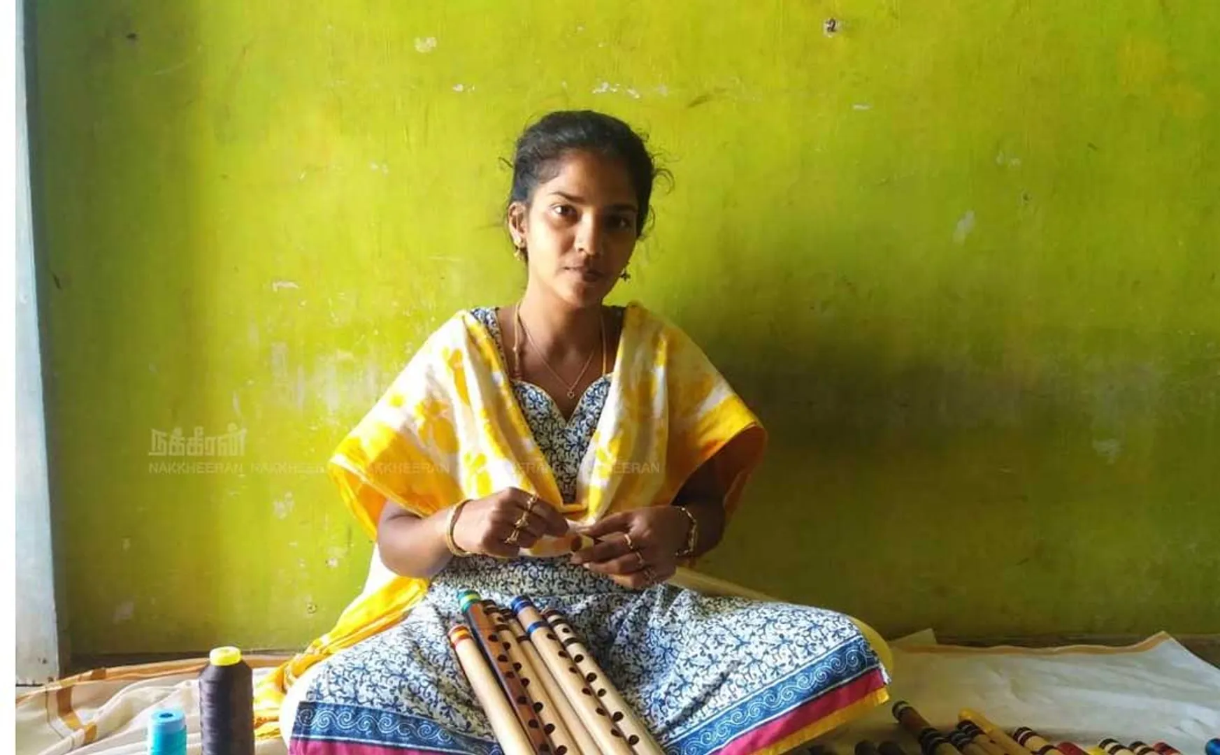 NELLAI WOMEN FLUTE MUSIC INSTRUMENT MANUFACTURING SUCCESS FULL BUSINESS 