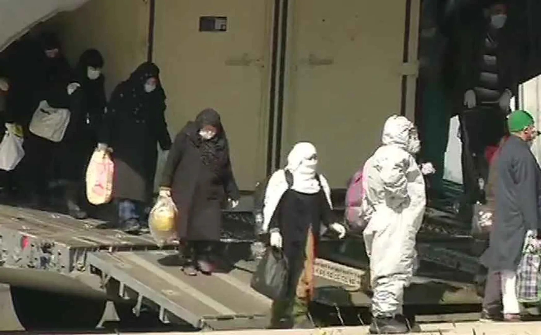 indians rescued from corona affected iran parts