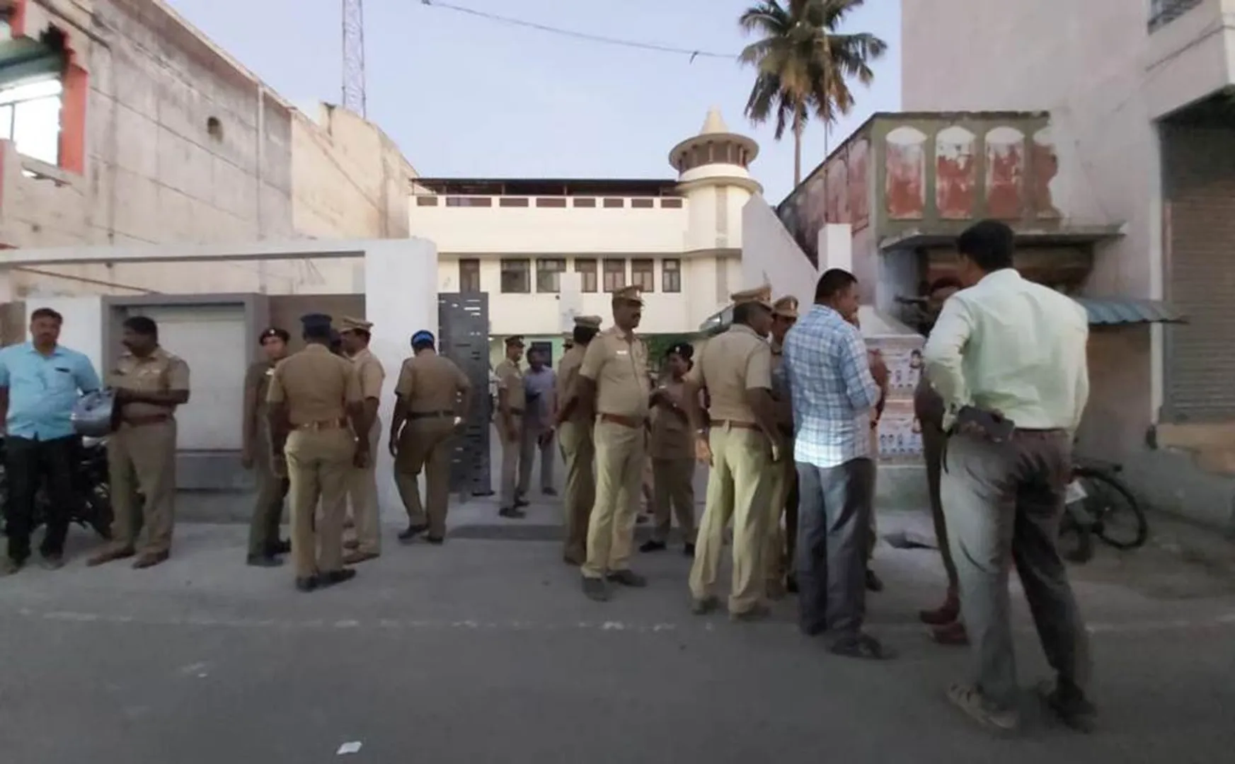 Police protection for minister's house