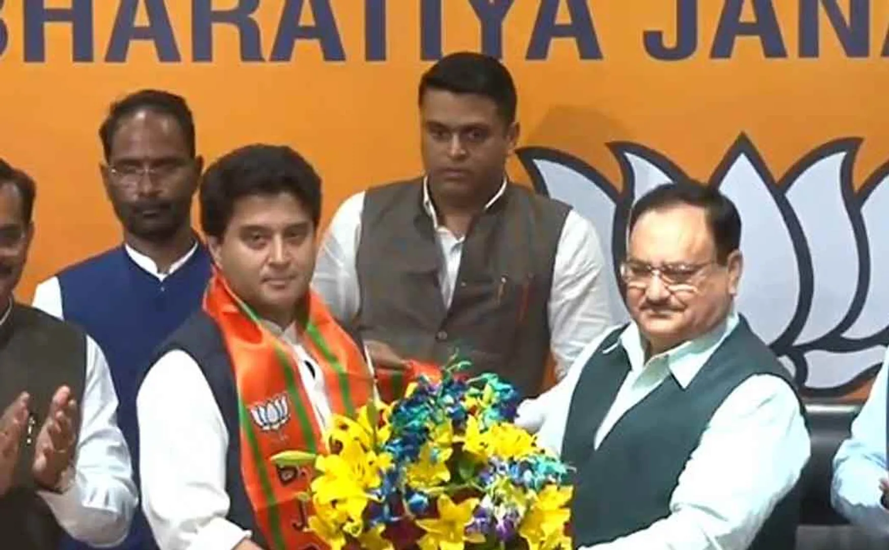 Jyotiraditya Scindia joins Bharatiya Janata Party