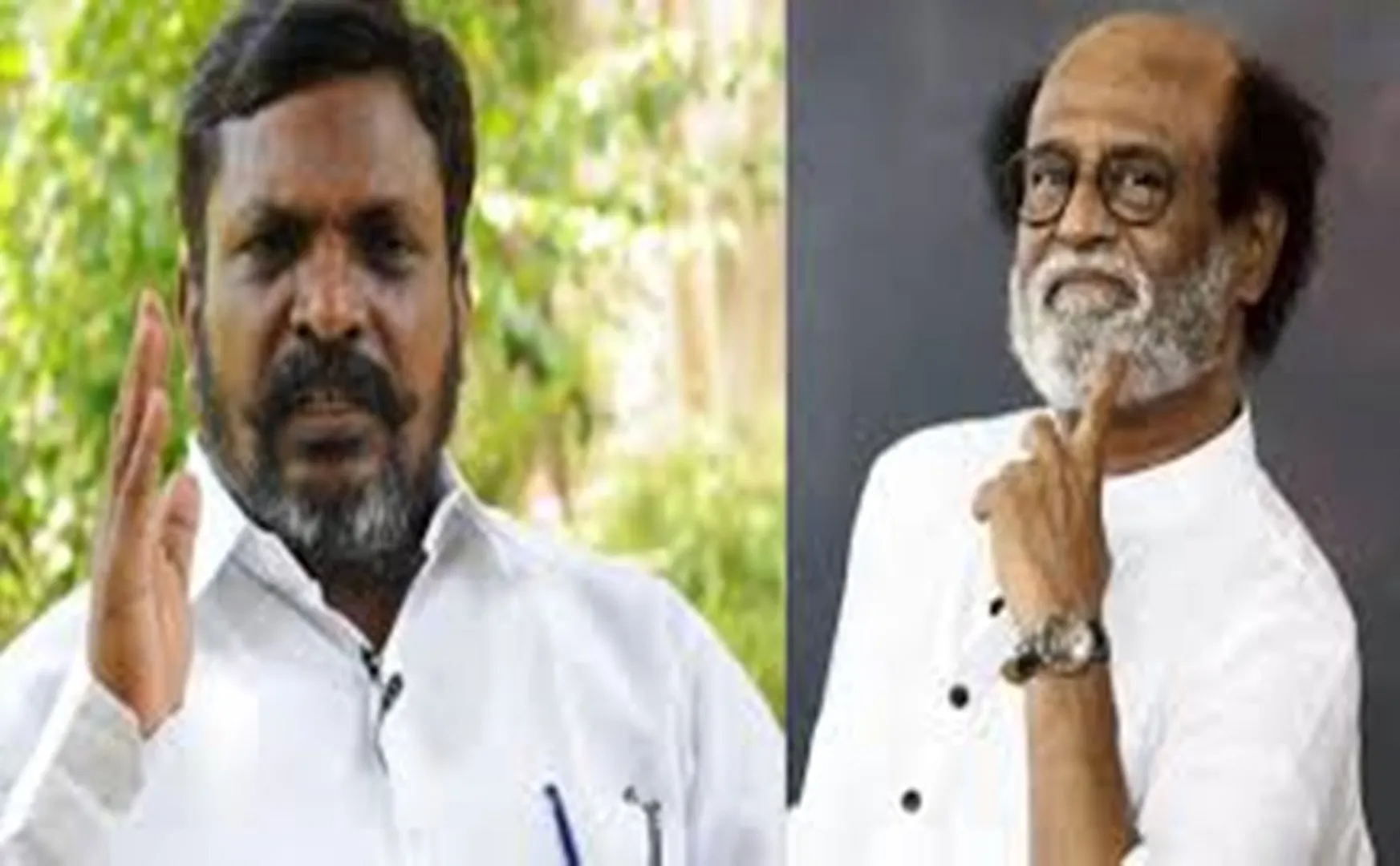 Thol. Thirumavalavan about rajini 