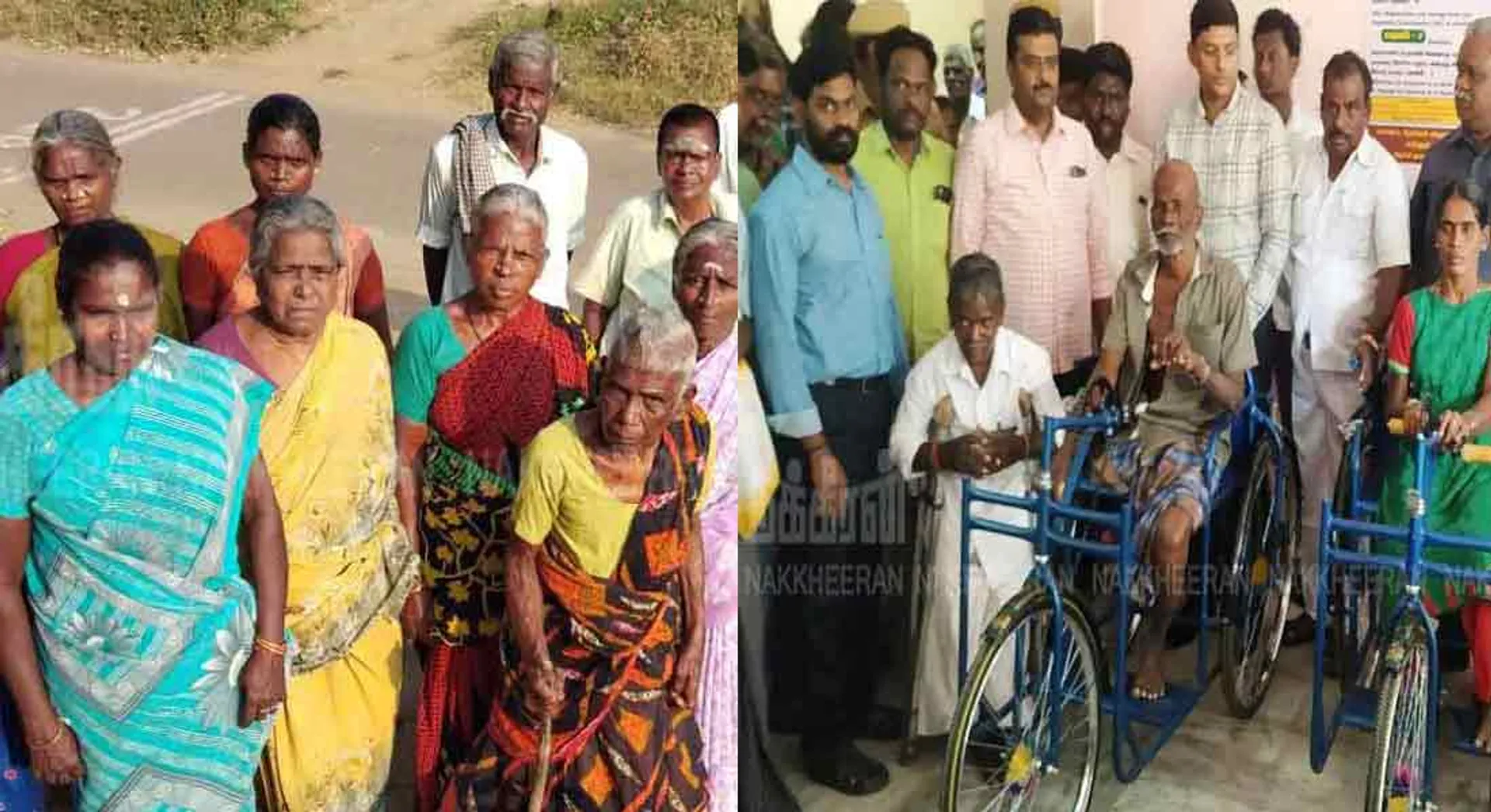 elderly, widowed women are Thank you to Nakkeeran