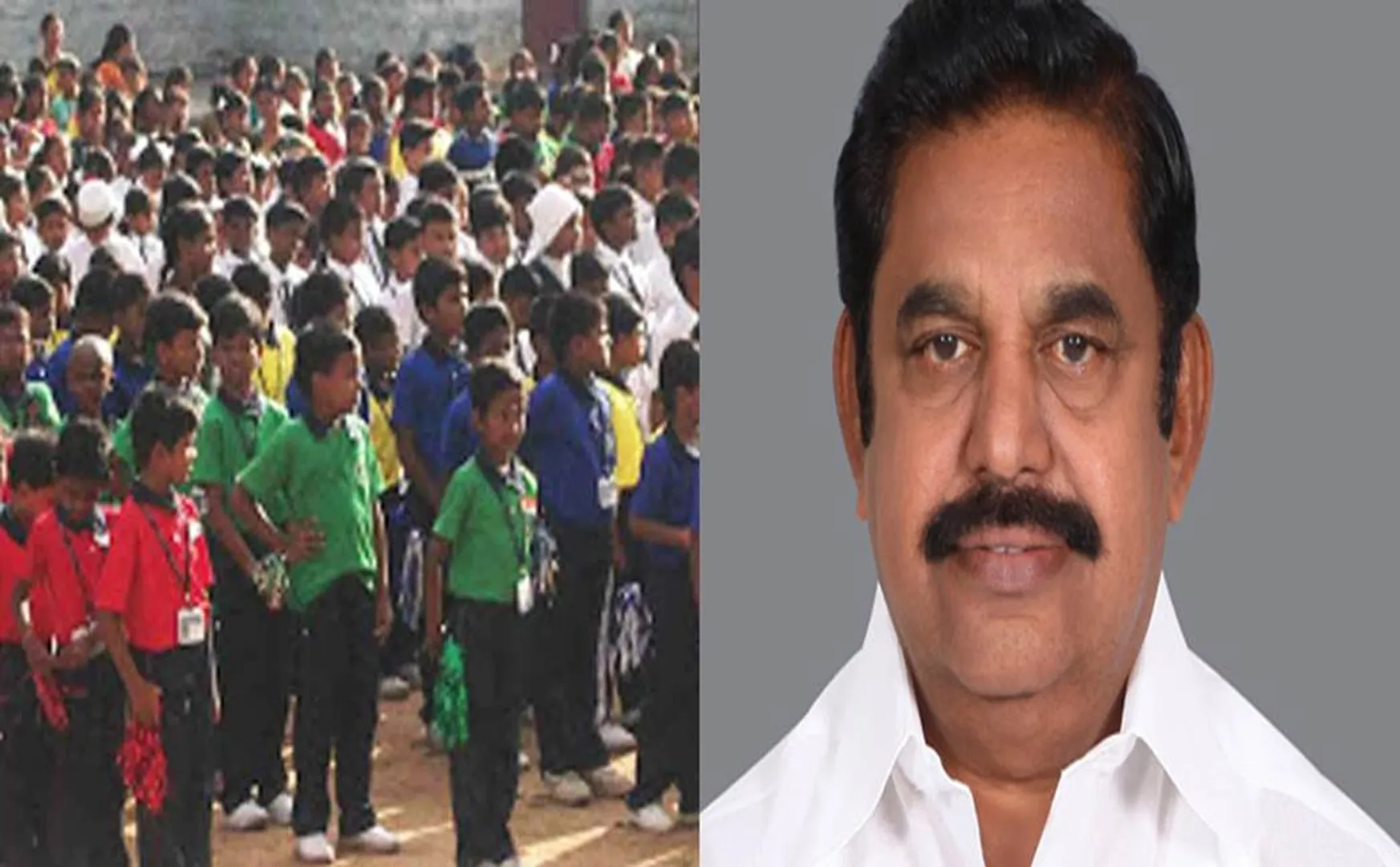 lkg ukg holiday issue - CM Edappadi Palaniswami explanation  