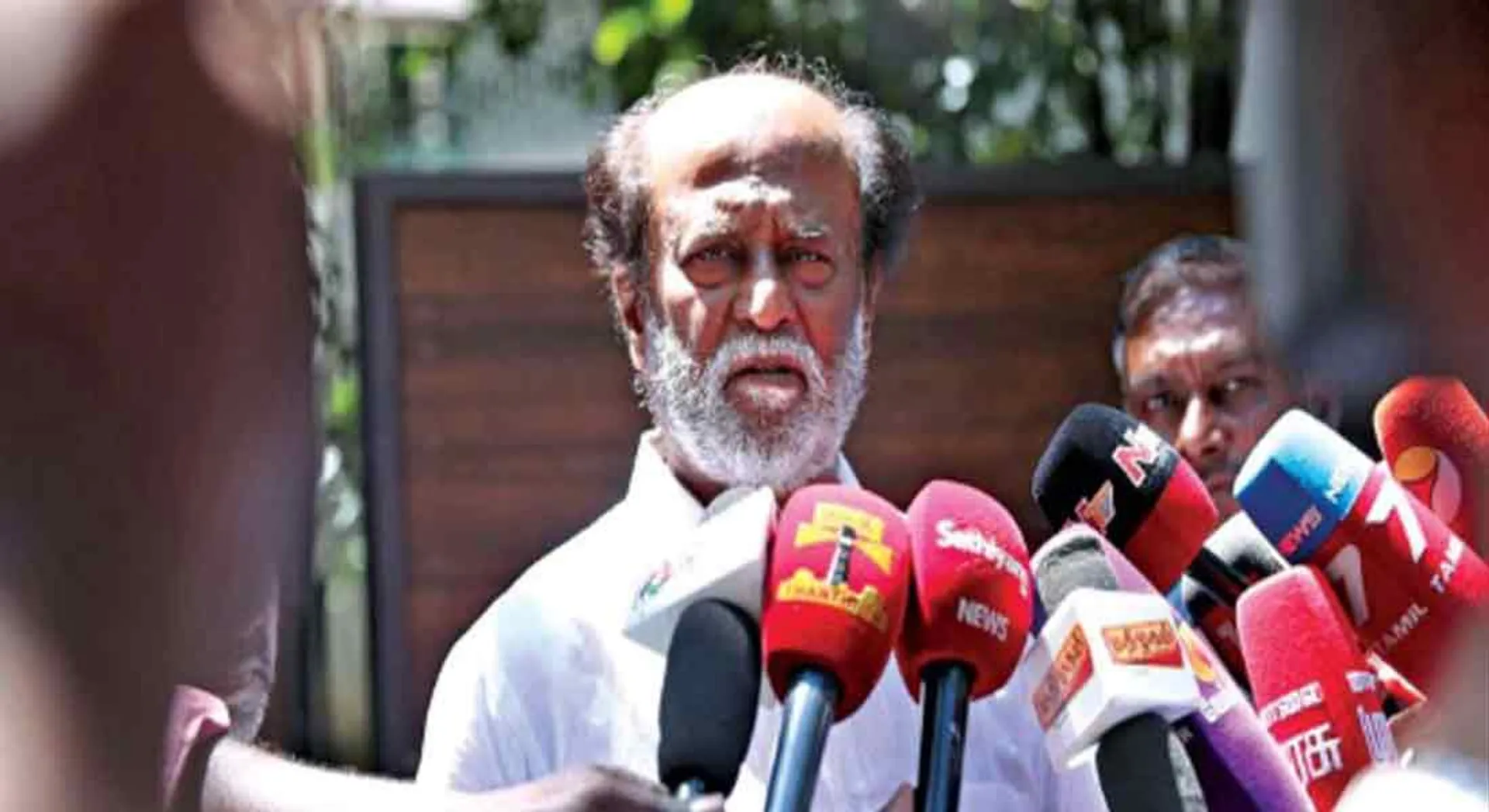 Looking forward to the uprising of the people-  Rajinikanth
