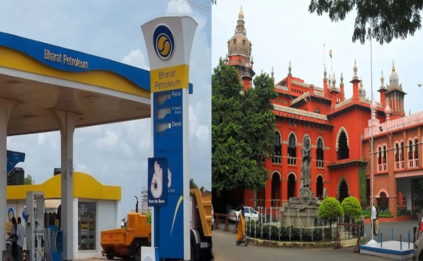 bharat petroleum corporation - chennai highcourt order  