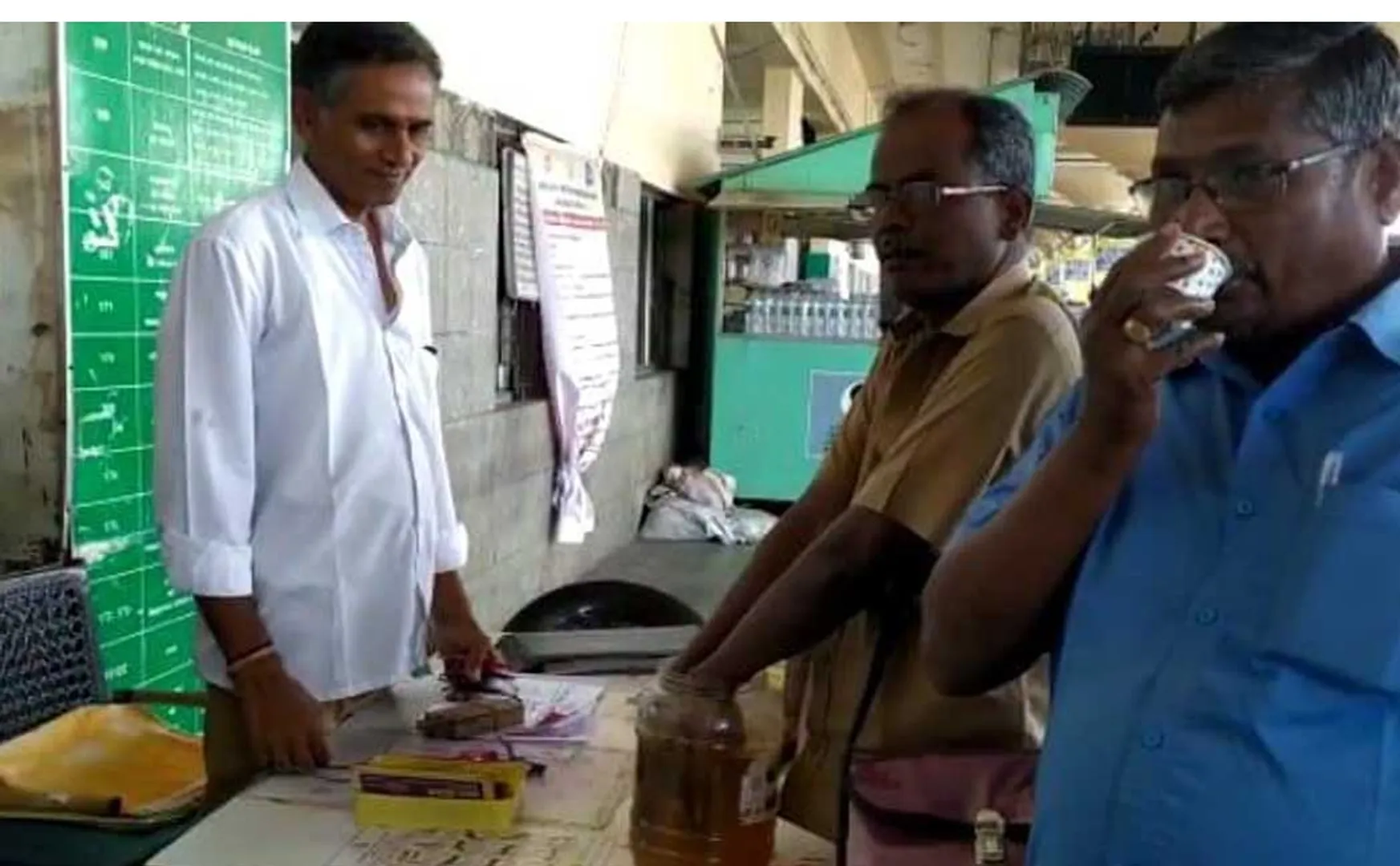 chennai koyambedu officers sanitize transport drivers, conductors 