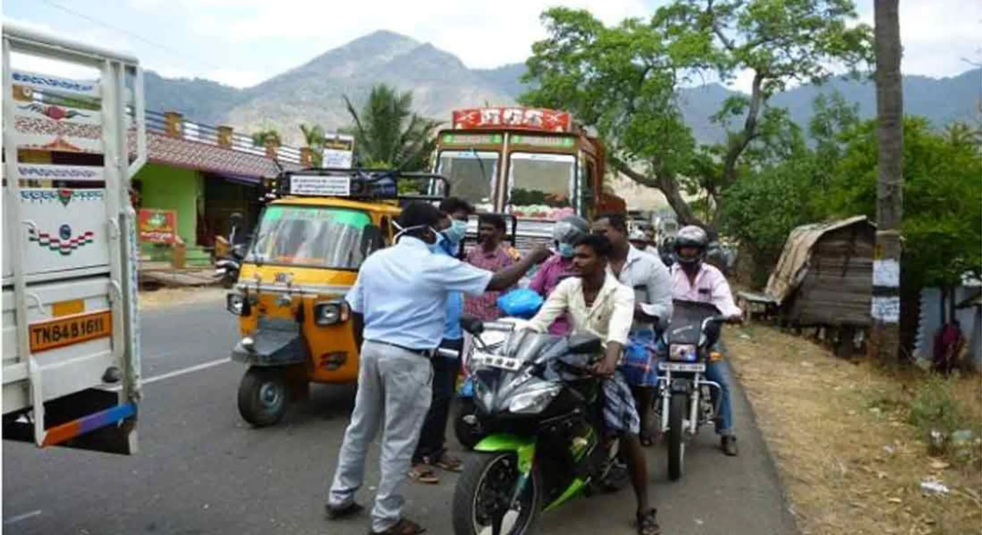 Outdated arrangement .... medical team at Makeri Achankovil area!