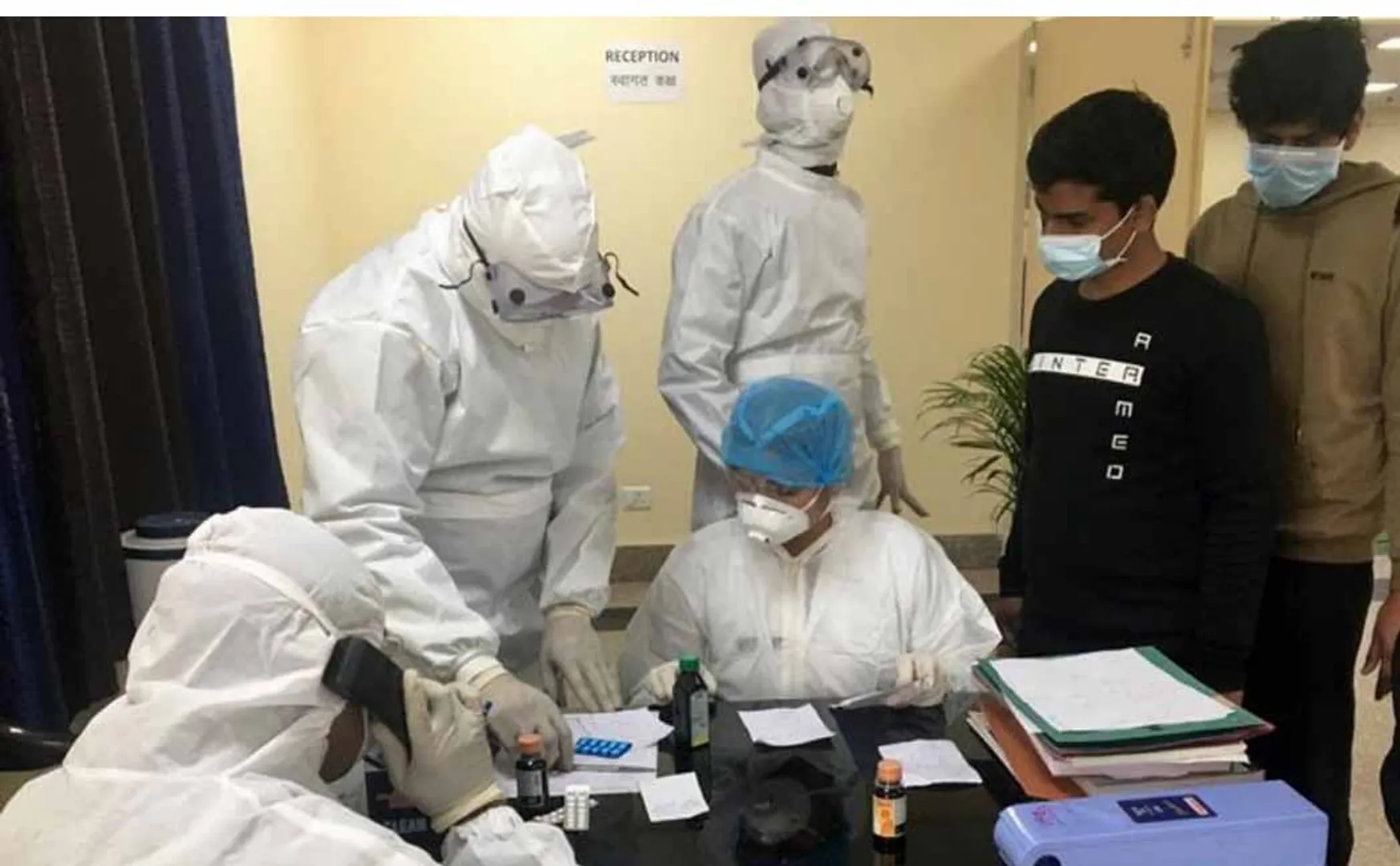 coronavirus testing centre union government approved say minister 