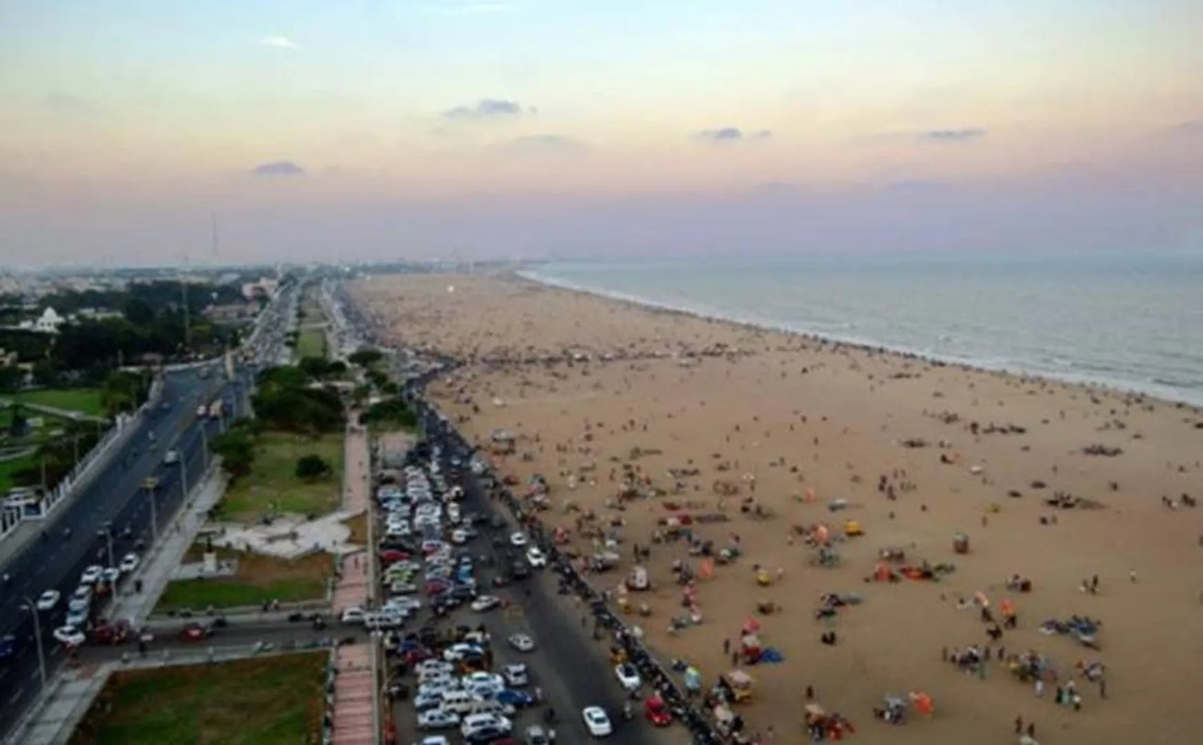 Chennai beaches Closesd - Chennai Corporation announcement 