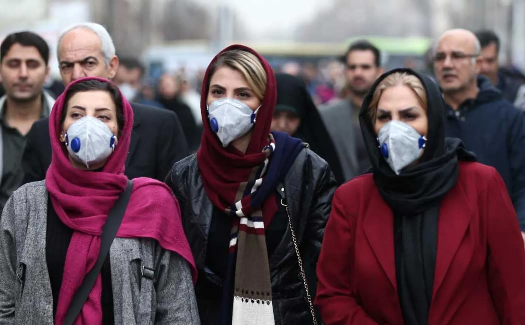 IRAN CORONAVIRUS ONE DAY INCIDENT PEOPLES 
